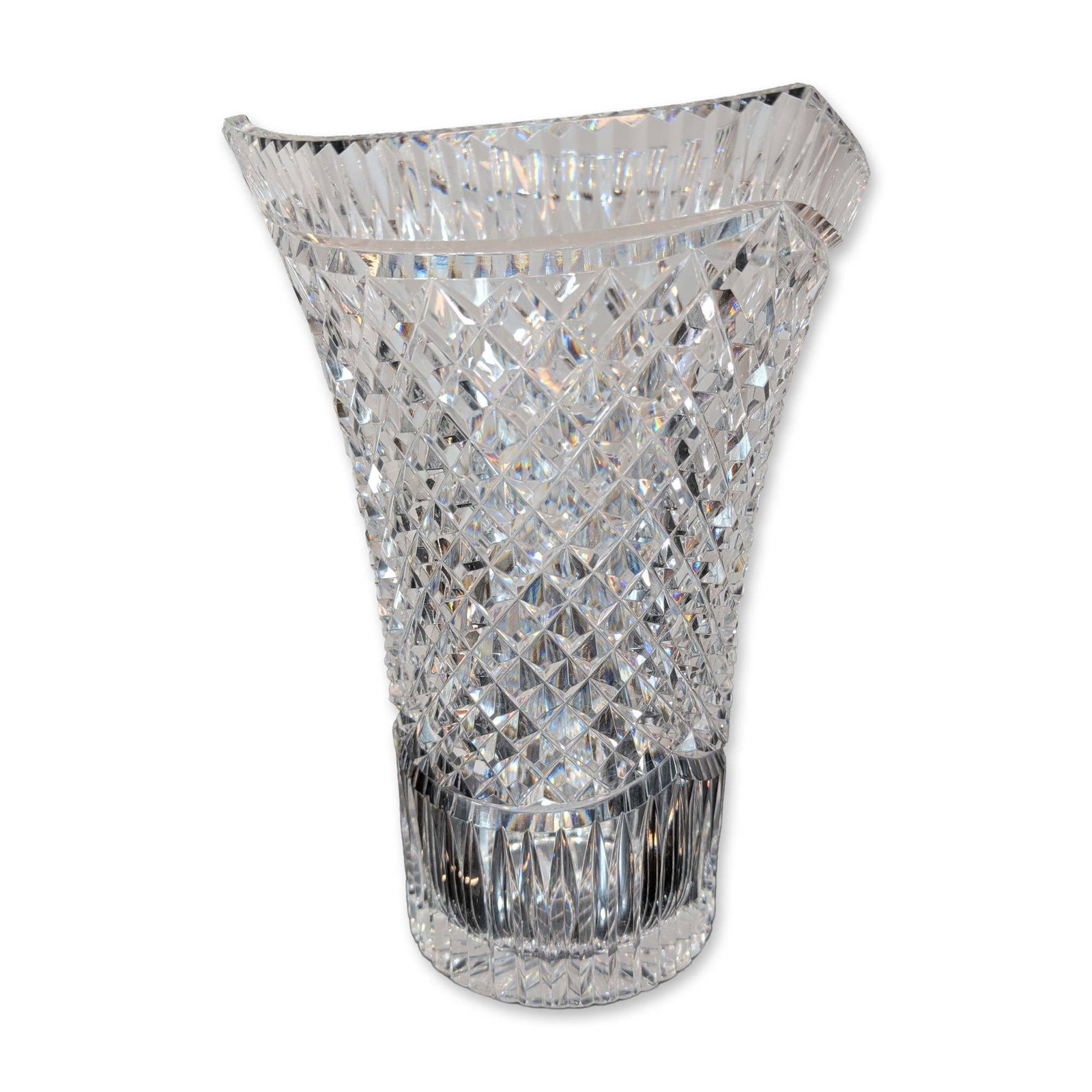 Waterford Irish Lead Crystal Flared Vase (1 of 3)