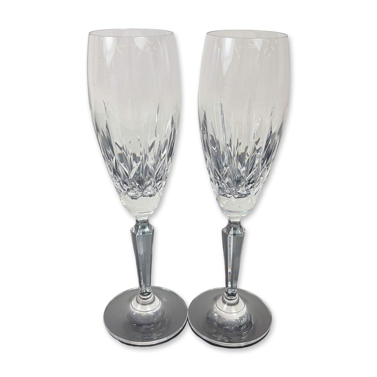Pair of Waterford Crystal Champagne Flutes (1 of 2)