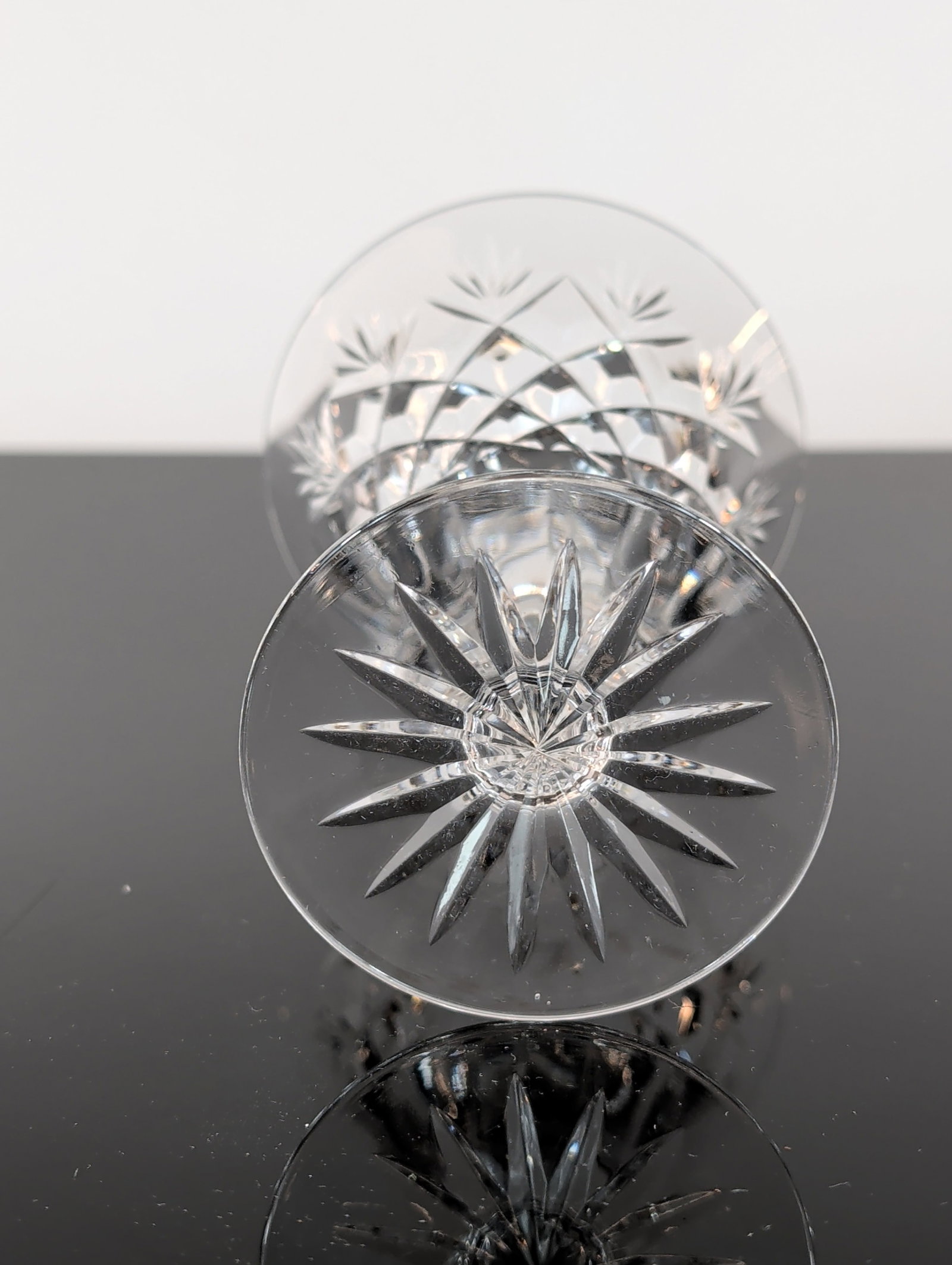 2pc Cut Crystal Coupes - 3