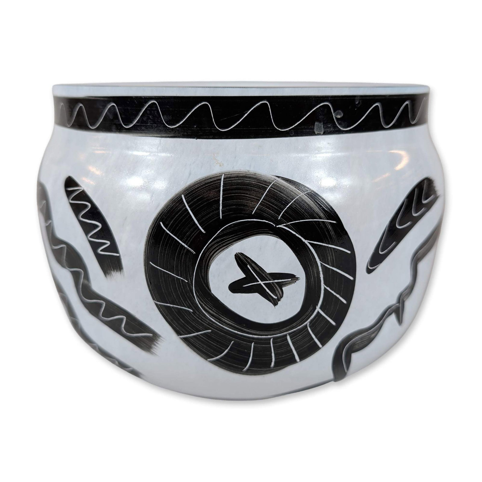 Kosta Boda Ulrica Hydman-Vallien Caramba Bowl (1 of 3)