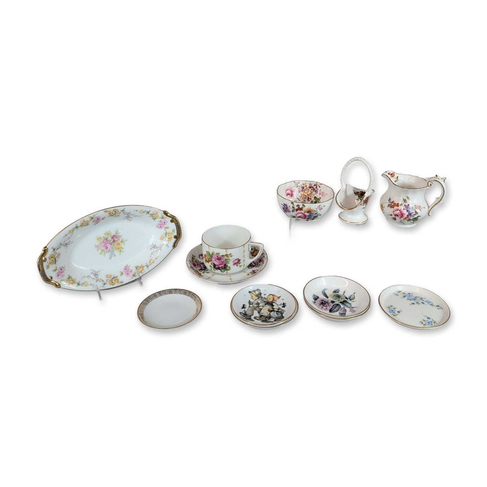12pc Royal Crown Derby, Rosenthal and more Bone China Set (1 of 3)