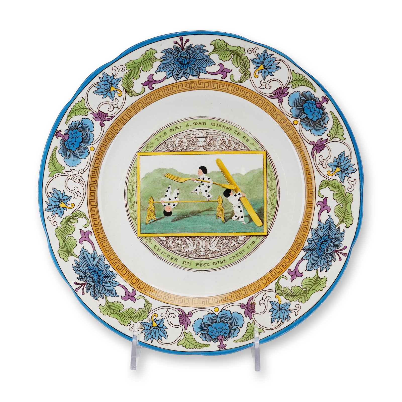 Wedgwood Formosa Border Motto Card Series Earthenware Plate (1 of 4)
