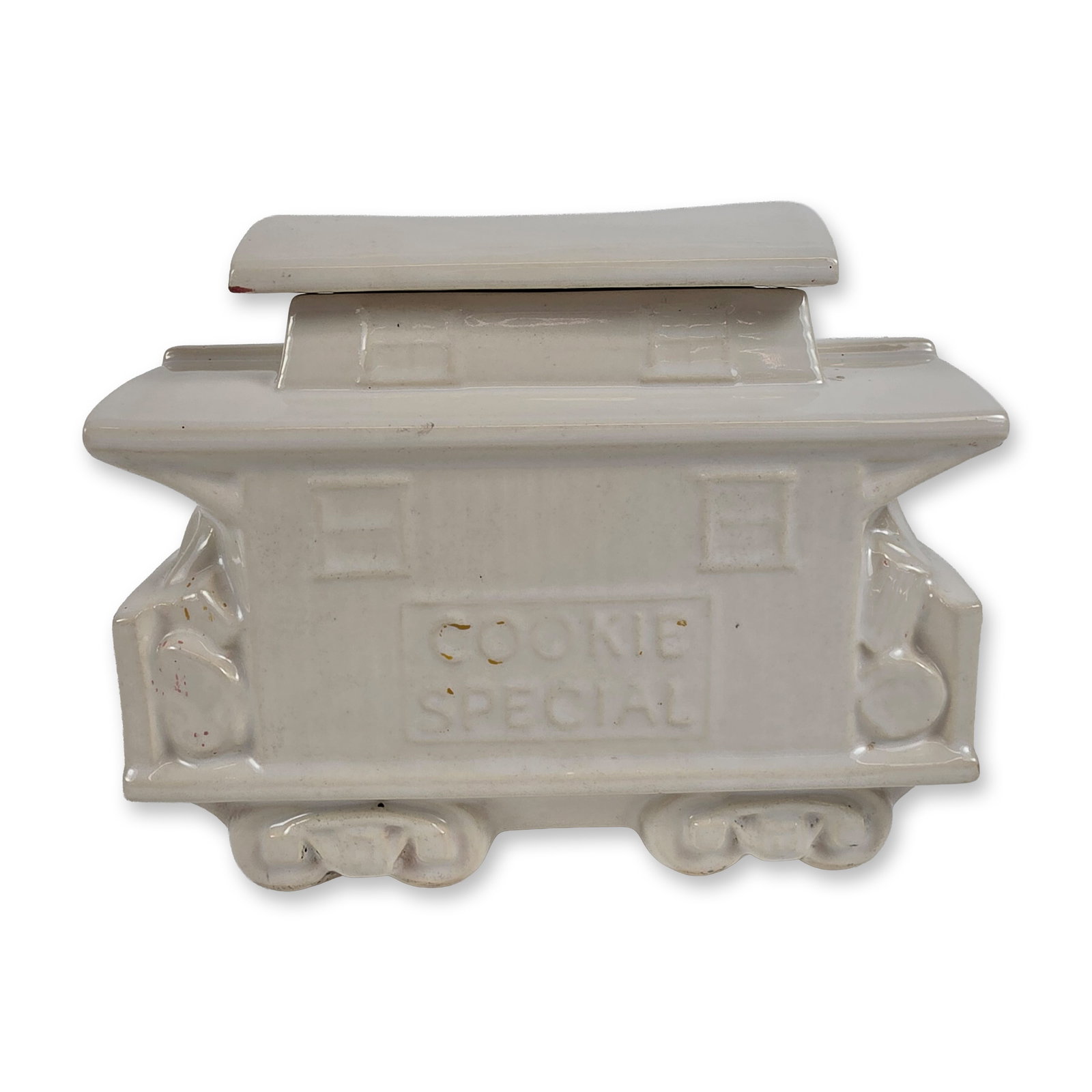 McCoy Ceramic Cookie Special Train Jar (1 of 4)