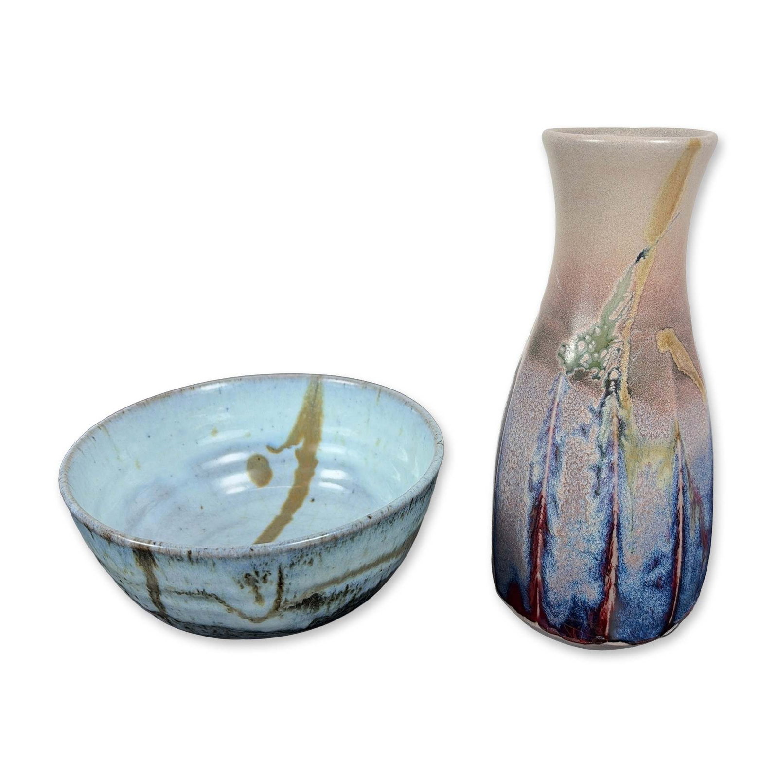 Two Signed Studio Pottery Vessels (1 of 4)