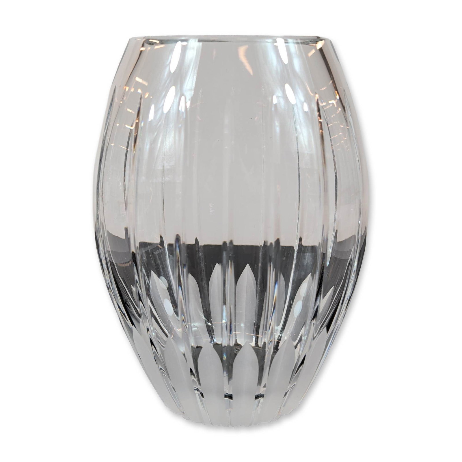 Royal Doulton Cut Crystal Carnegie Vase (1 of 3)