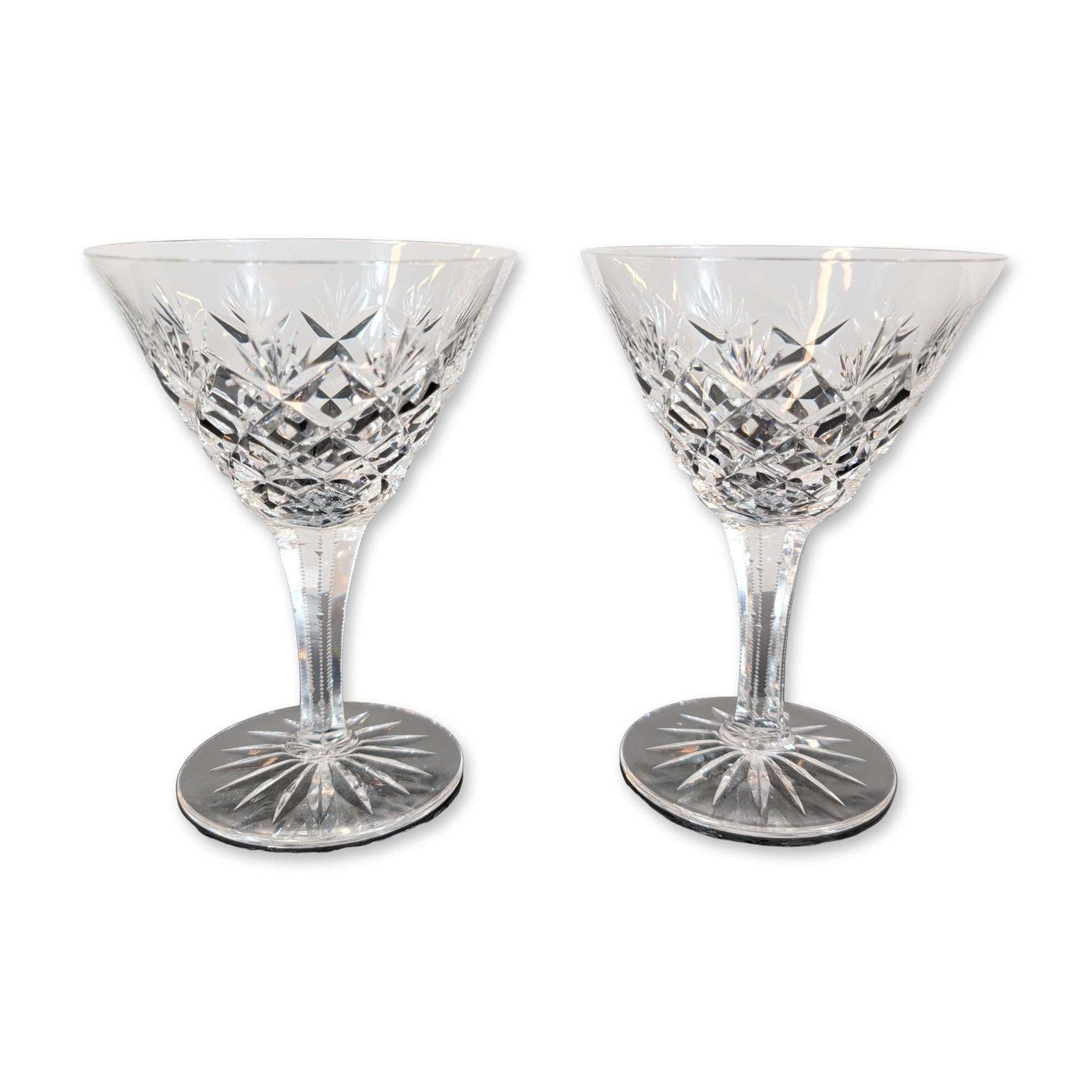 Pair of Crystal Wine Glasses (1 of 3)