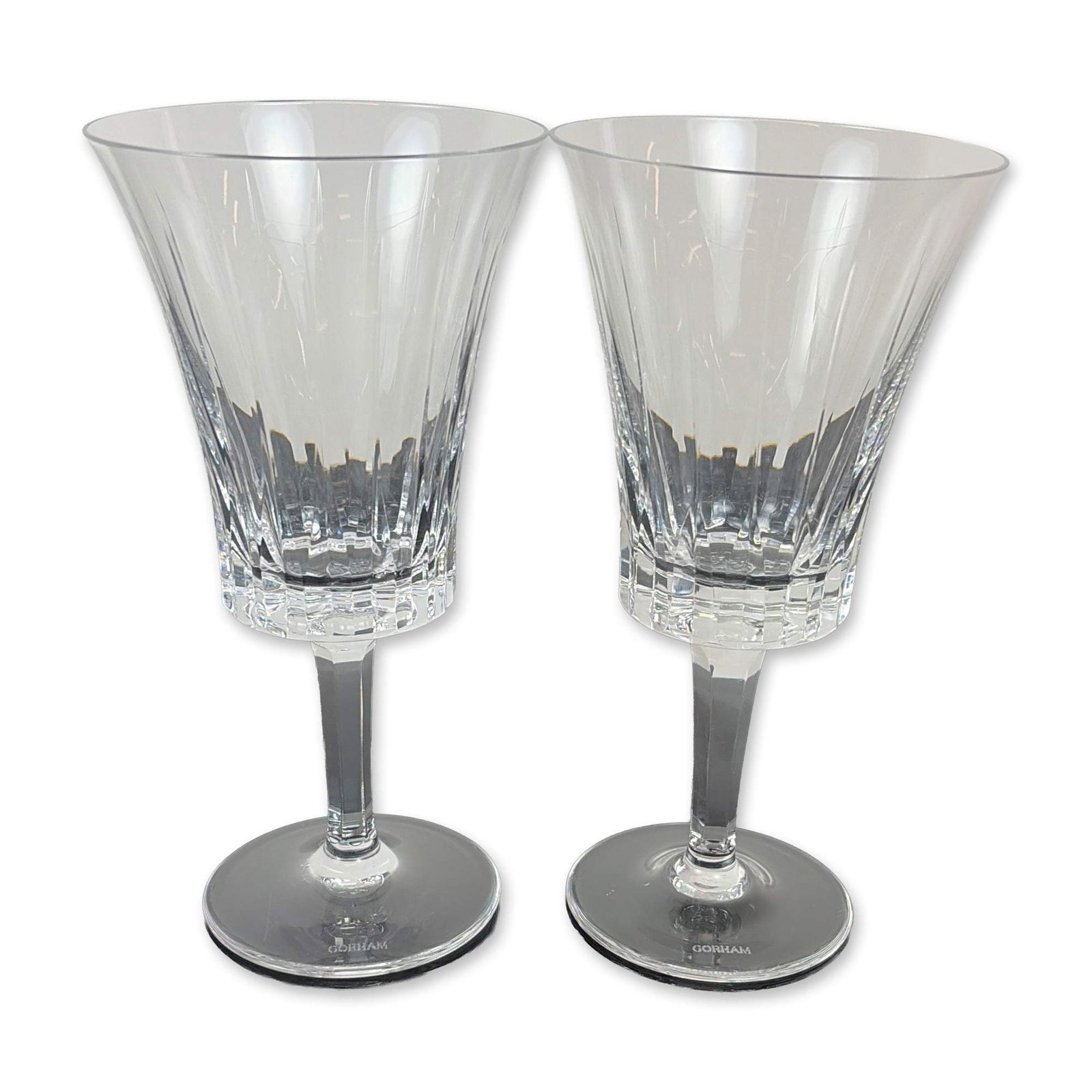Pair of Gorham Richelieu-Rondo Water Goblets (1 of 2)