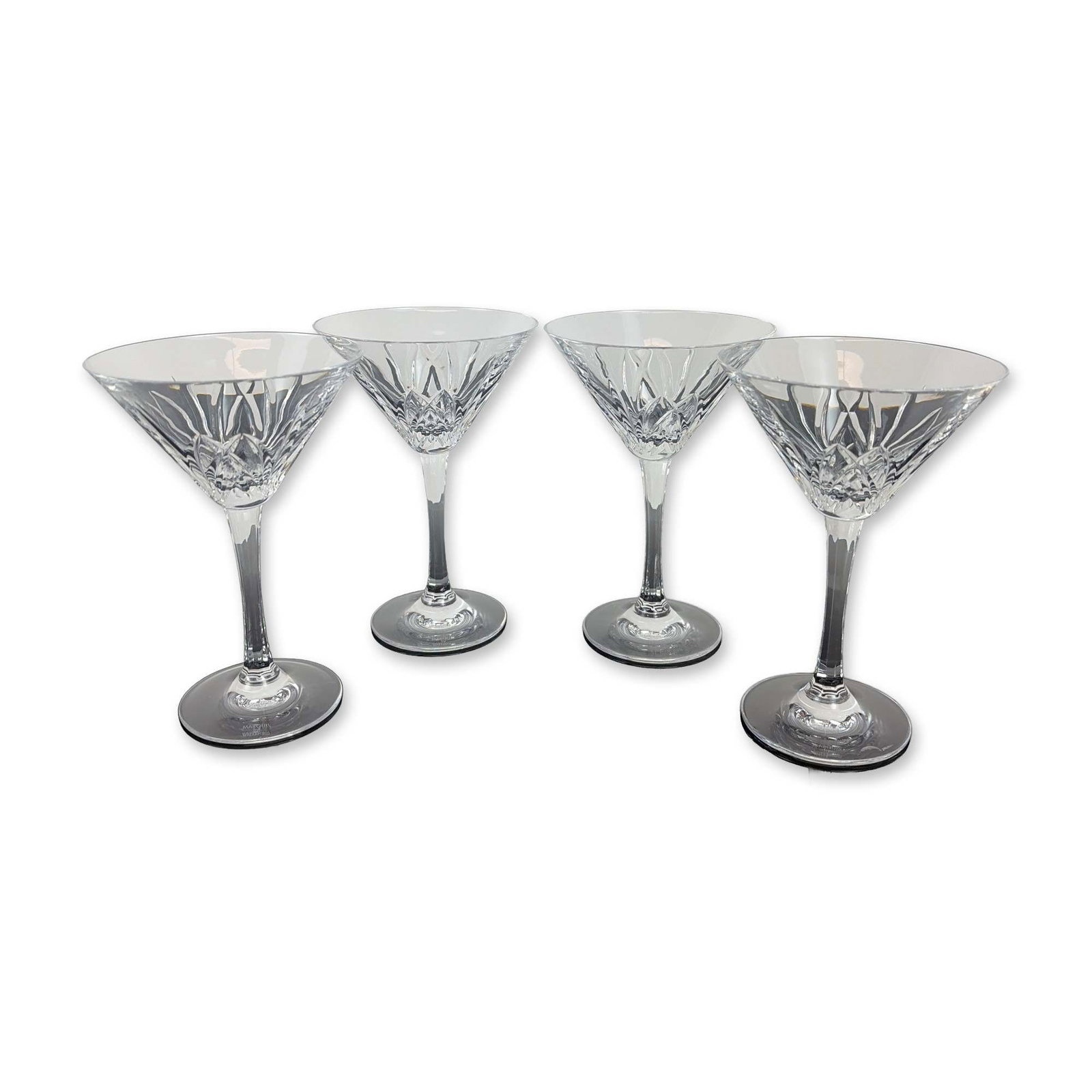 Set of Four Marquis by Waterford Crystal Martini Glasses (1 of 2)