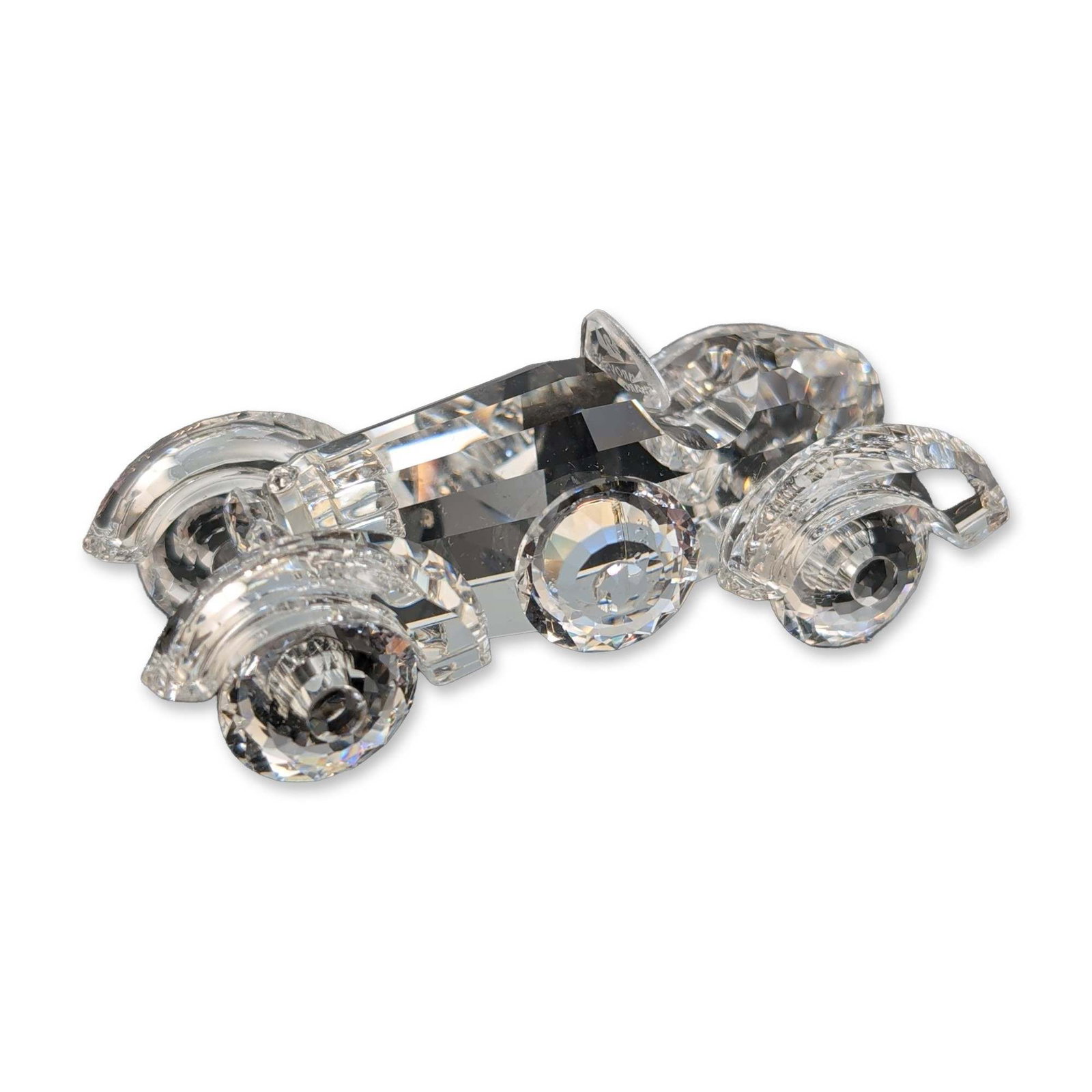 Swarovski Silver Crystal Figurine, Old Timer Vintage Car (1 of 4)