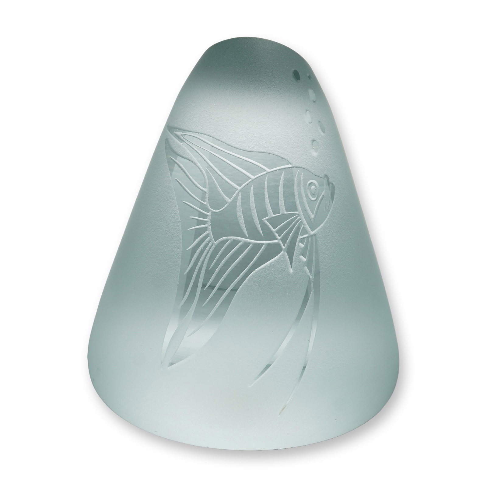 FM Marcolin Swedish Crystal Fish Paperweight (1 of 3)