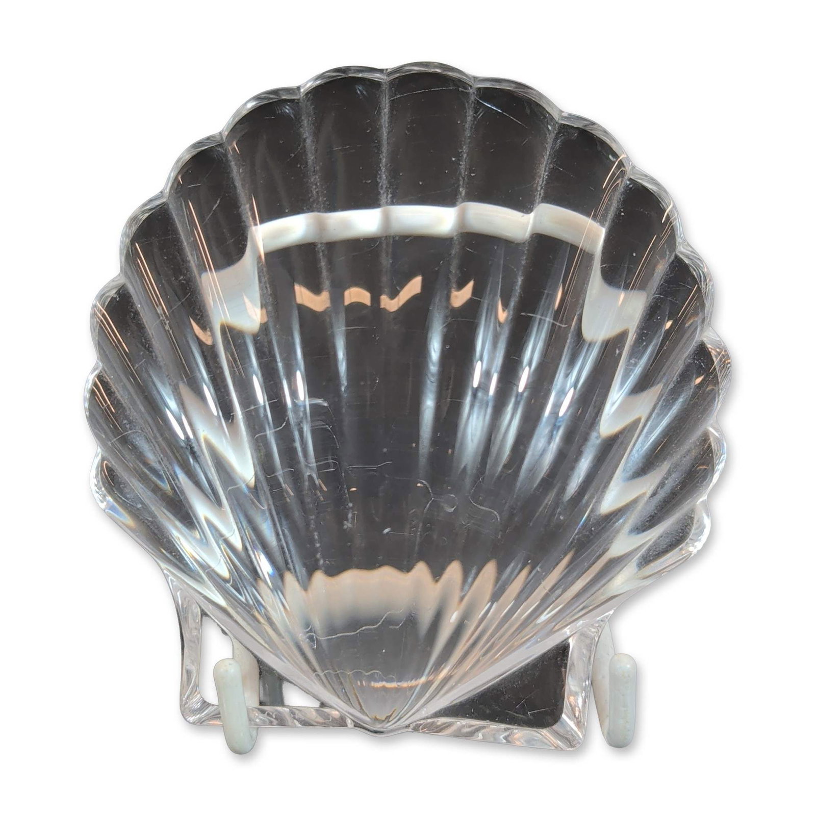 Steuben Glass Crystal Shell Paperweight (1 of 4)