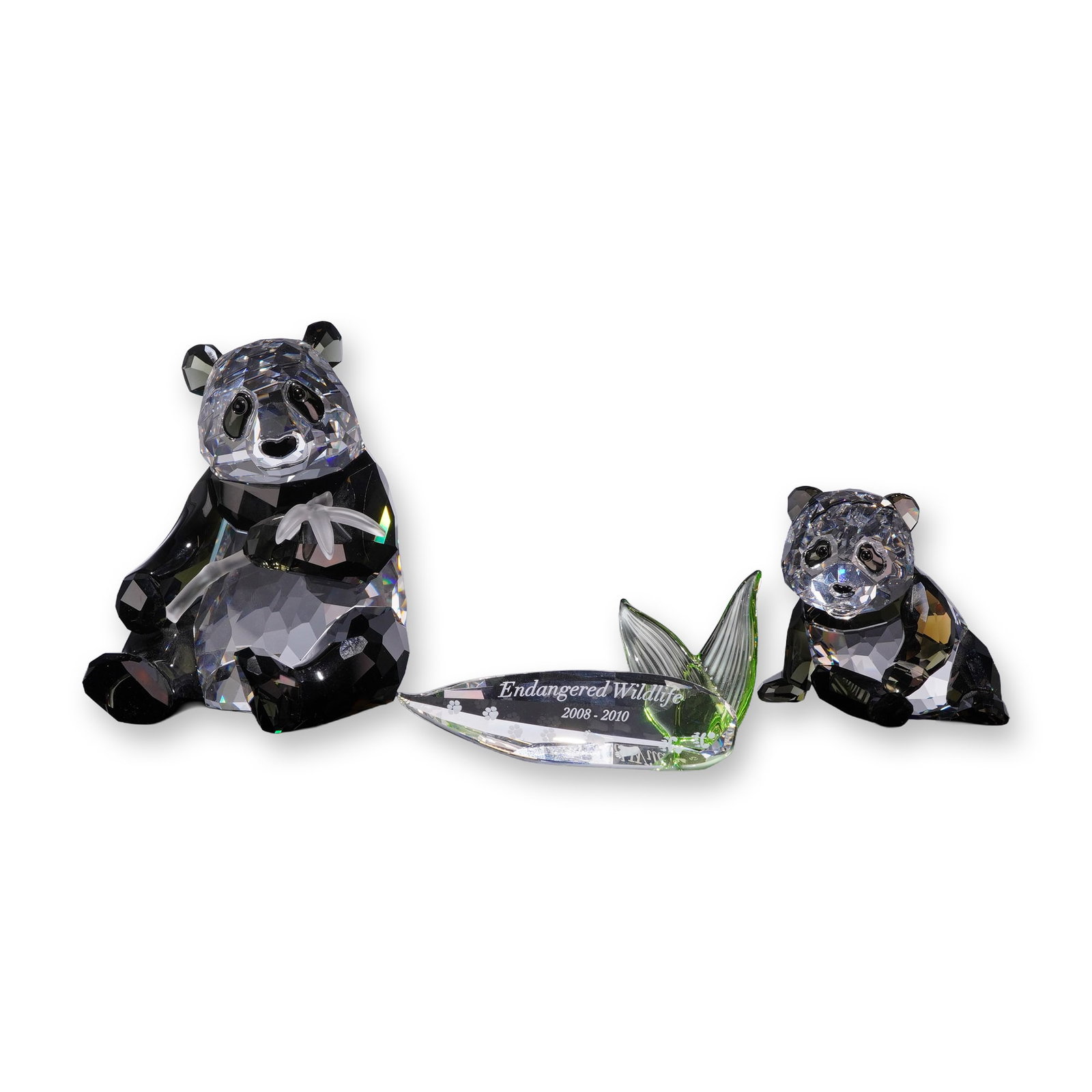 3pc Swarovski 2008 SCS Annual Edition Pandas (1 of 5)
