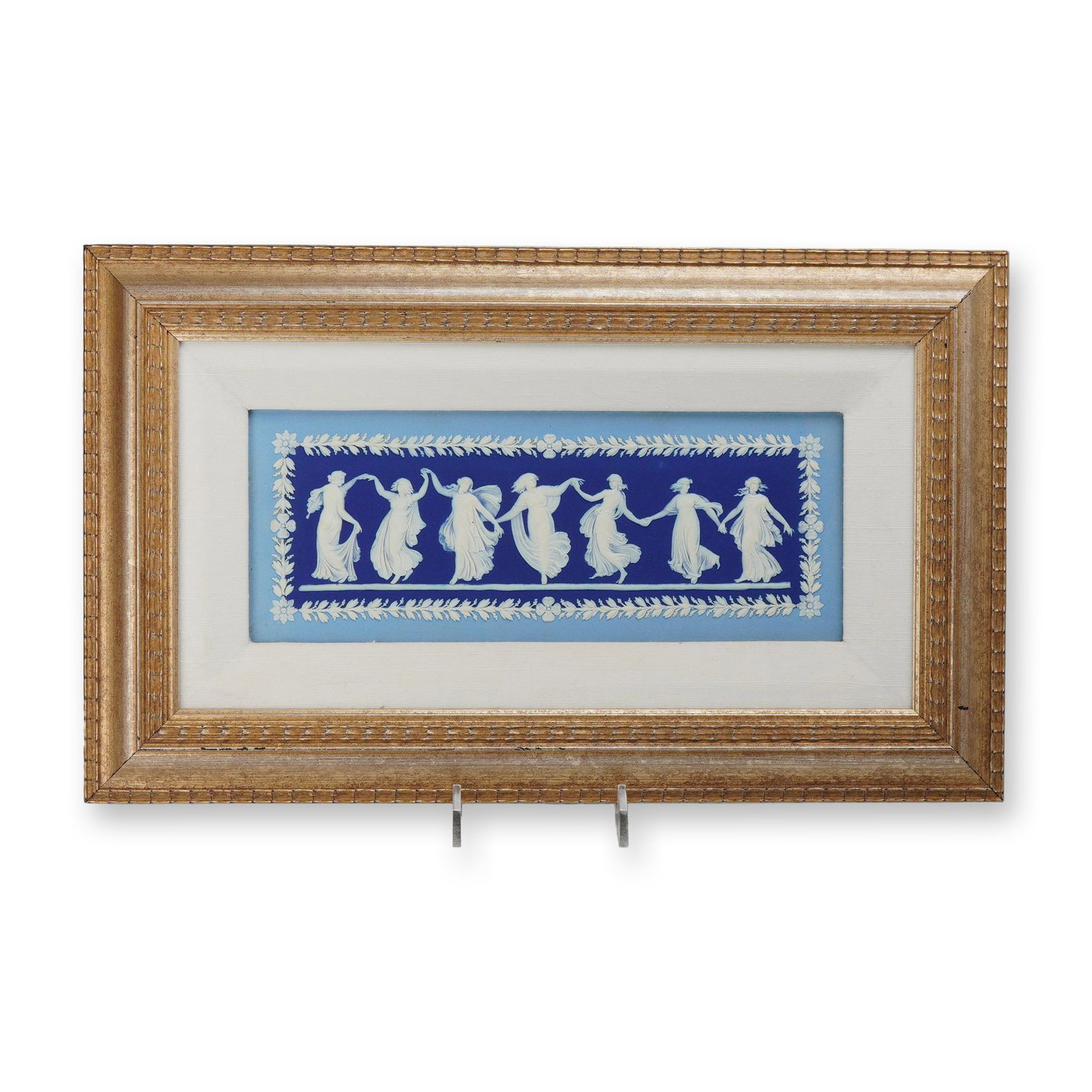 Wedgwood Jasperware Framed Dancing Hours Plaque (1 of 4)