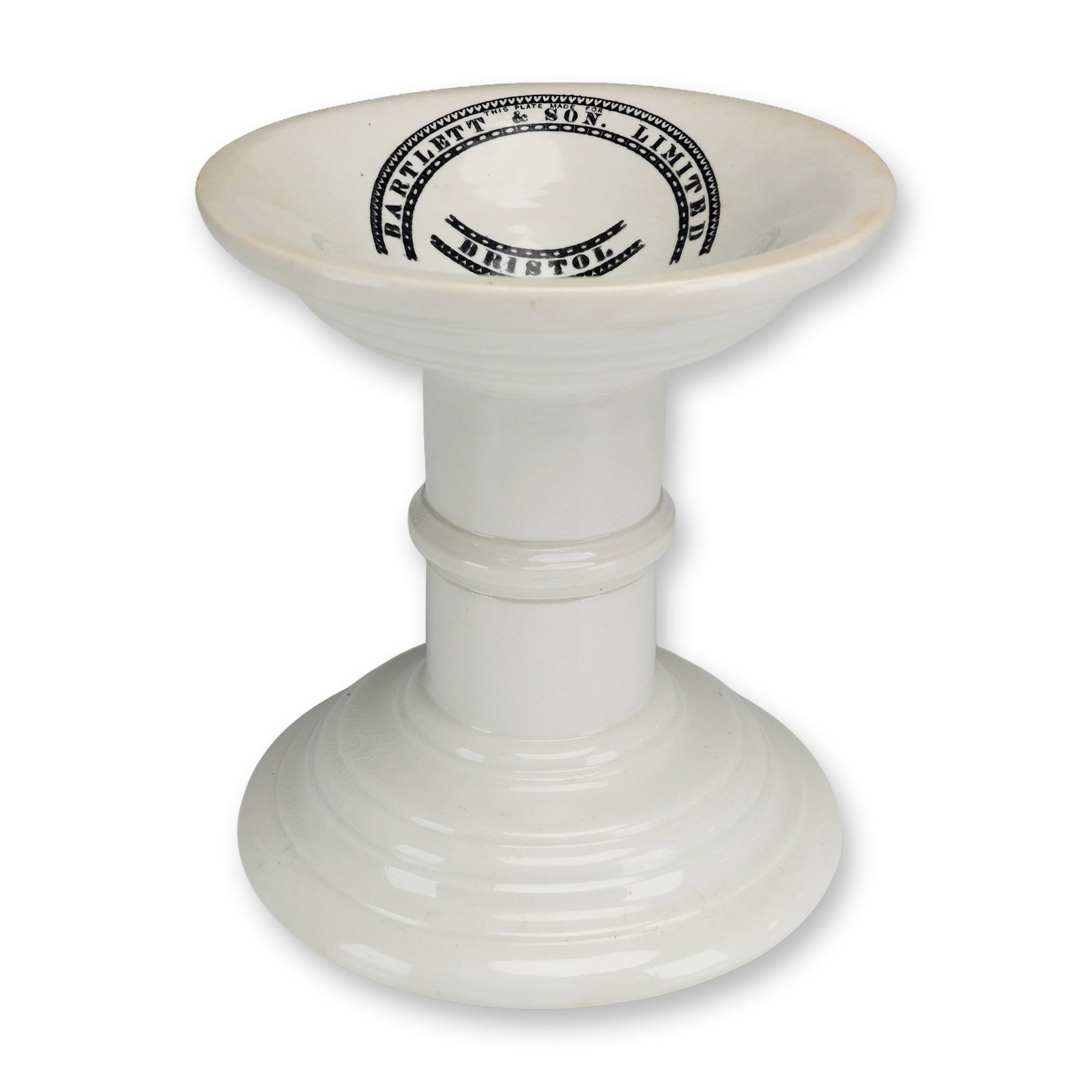 Wedgwood White Glazed Earthenware Ham Stand (1 of 4)
