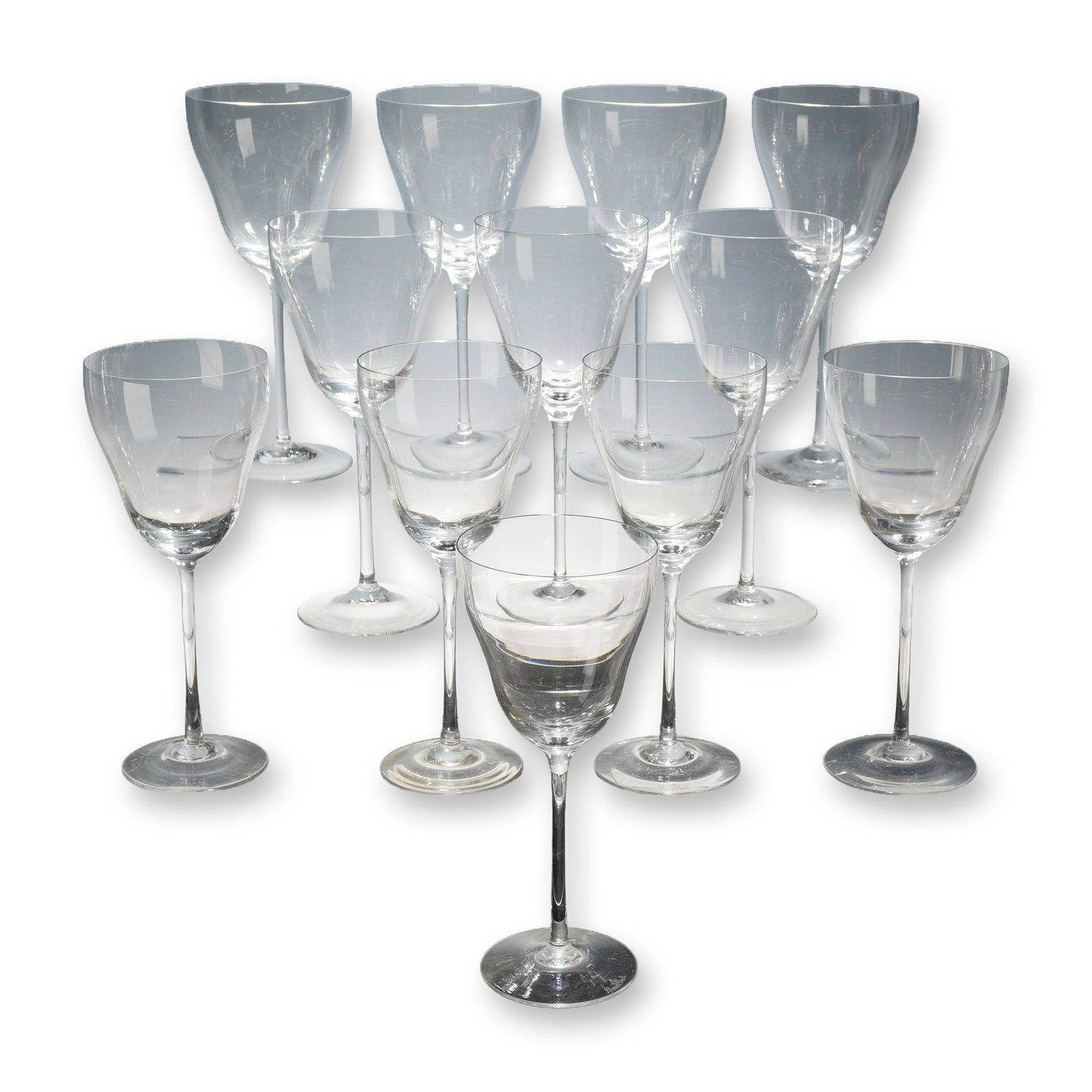 12pc Rosenthal German Crystal Romance II Wine Glasses (1 of 4)