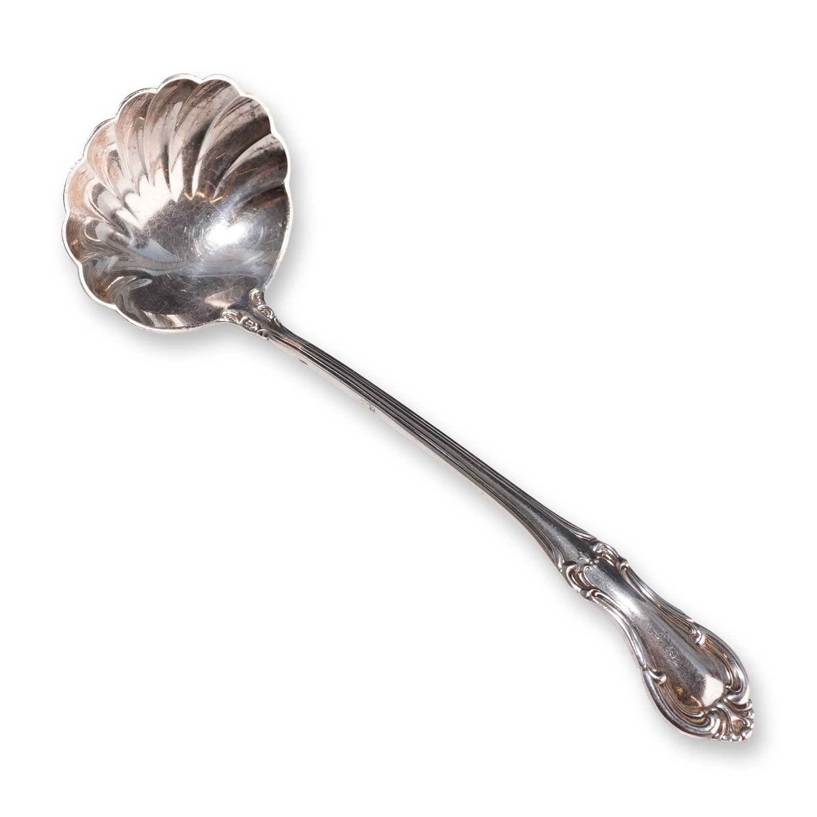 International Sterling Shell Bowl Sauce Ladle, Joan of Arc (1 of 3)