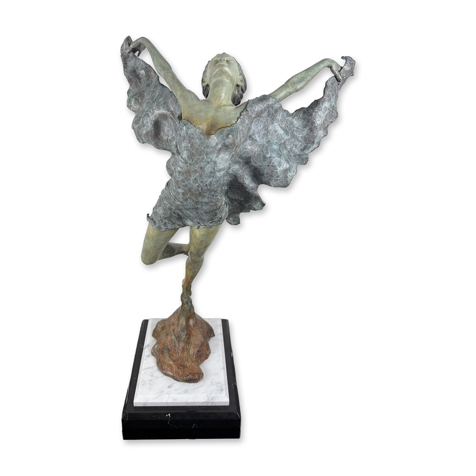 Howard Jason (American, 20th/21st Century) Cast Bronze Sculpture, Papillion (1 of 4)