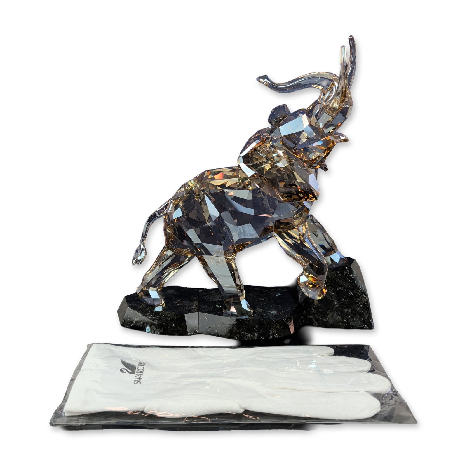 Swarovski Soulmate Light Sand Crystal Elephant (1 of 5)
