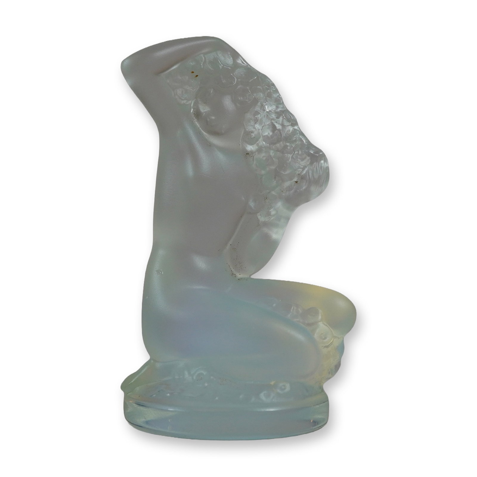 Lalique France Floreal Opalescent Glass Figurine (1 of 4)