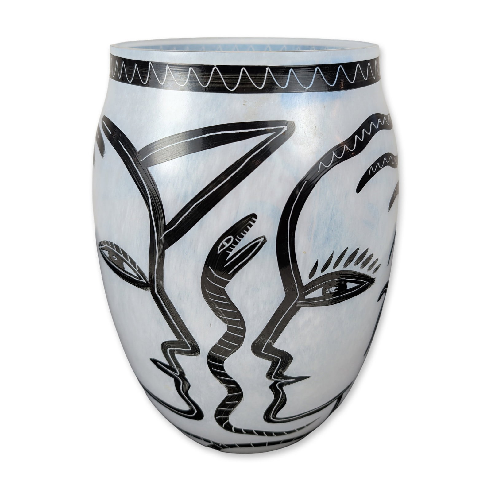 Ulrica Hydman Vallien Kosta Boda Caramba Glass Vase (1 of 7)