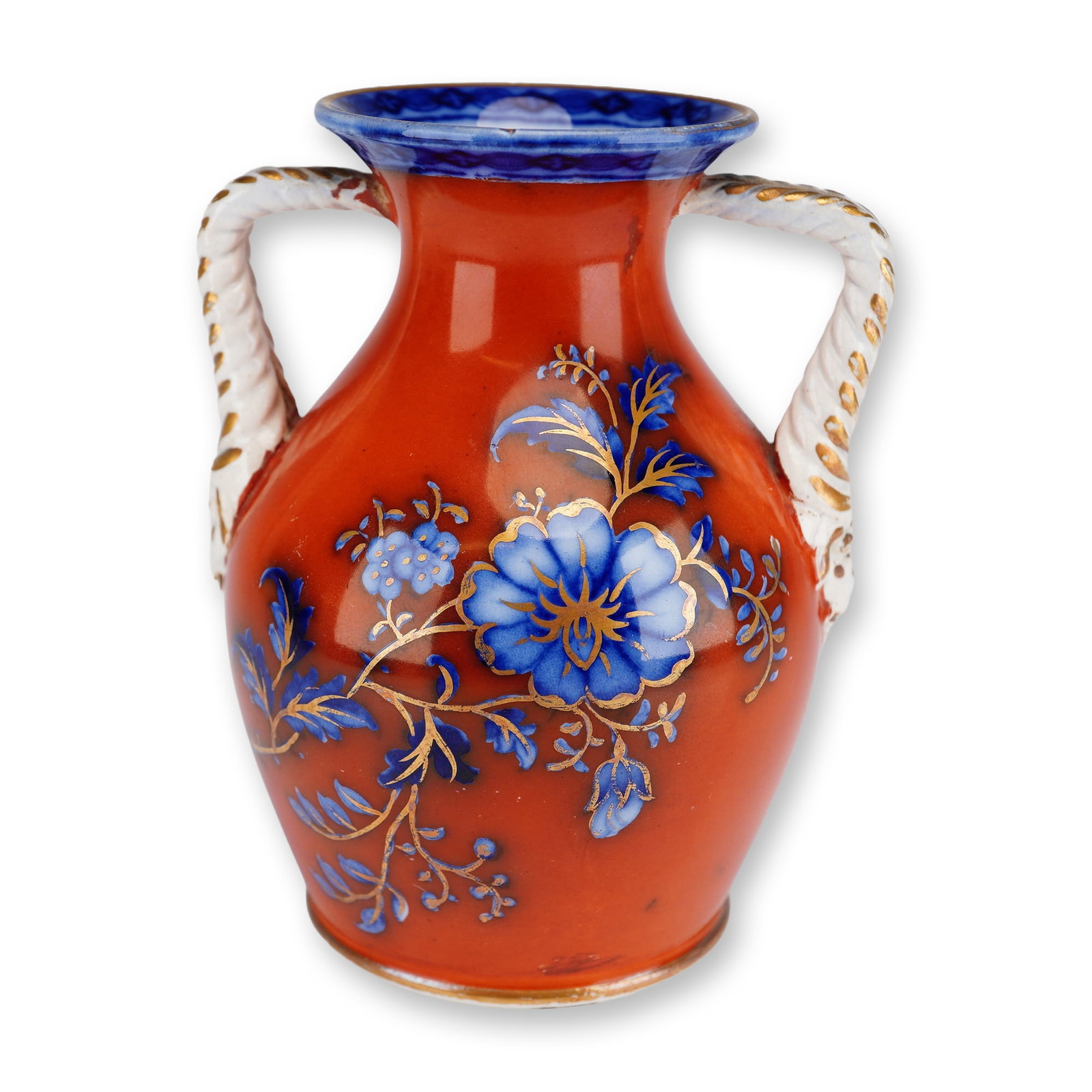Wedgwood Small Porcelain Twin-Handled Vase, Capri (1 of 3)