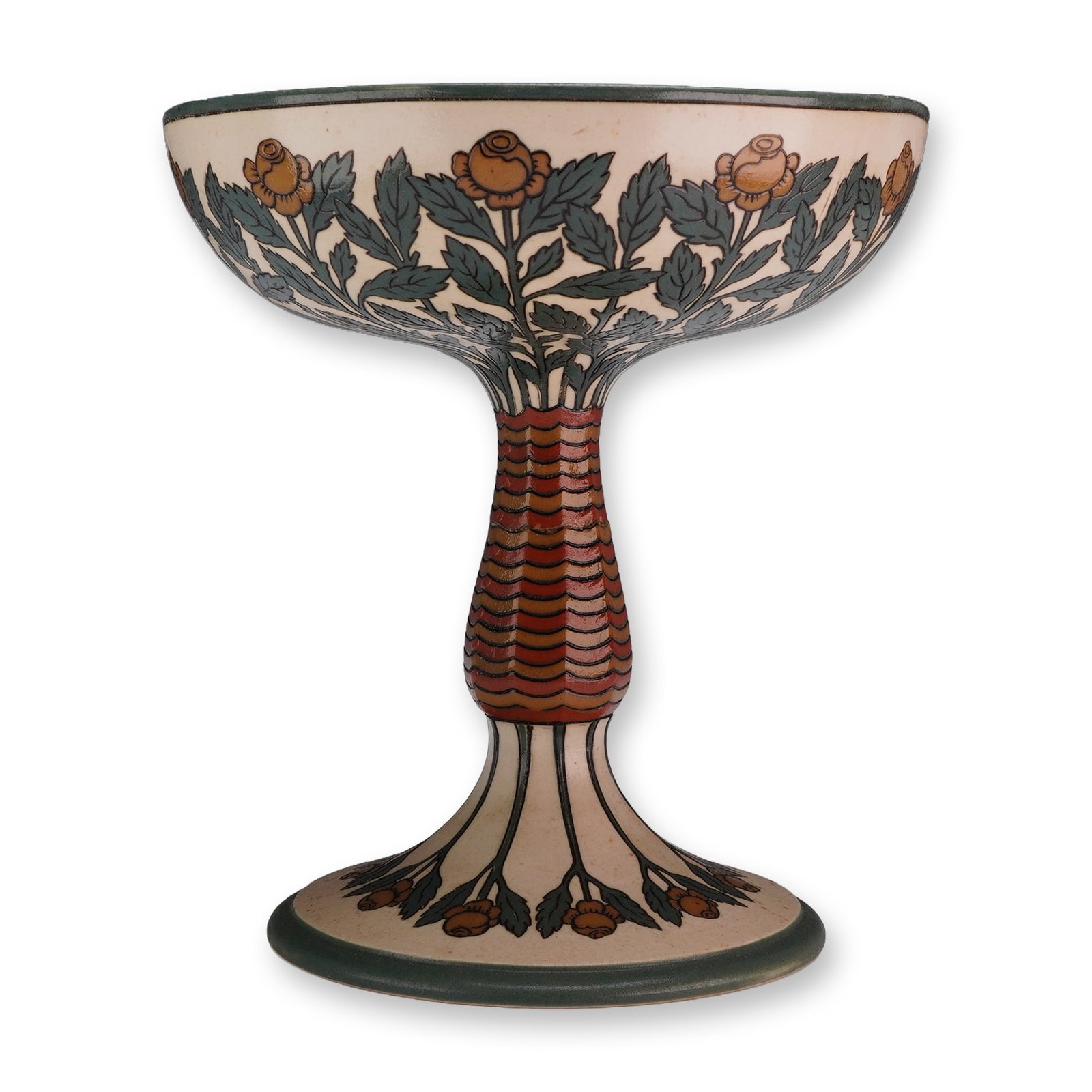 Villeroy and Boch Art Nouveau Ceramic Chalice Model 3340 (1 of 3)