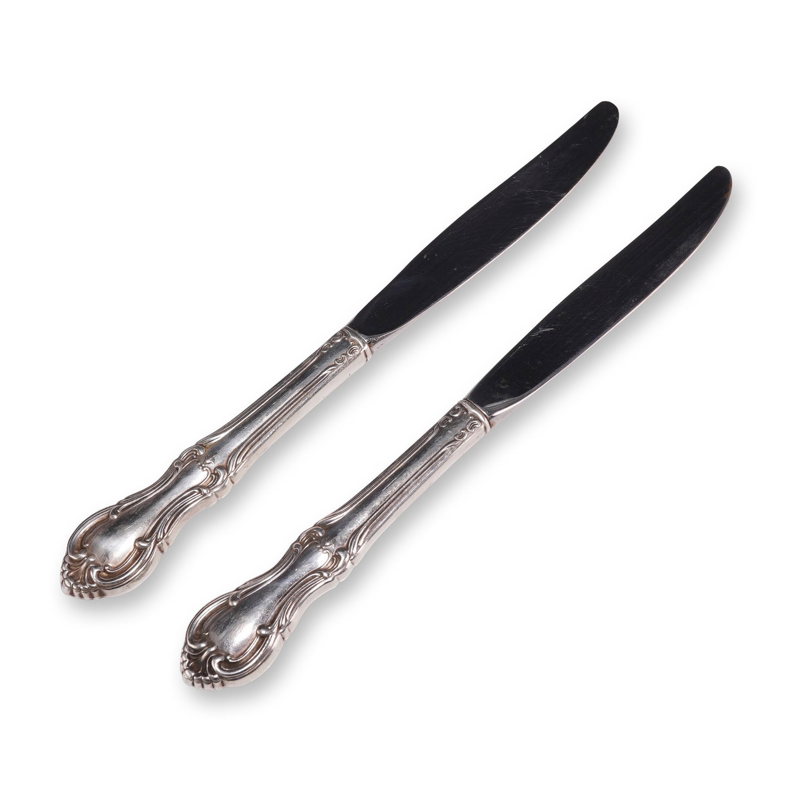 Pair of International Sterling Dinner Knives, Joan of Arc (1 of 3)