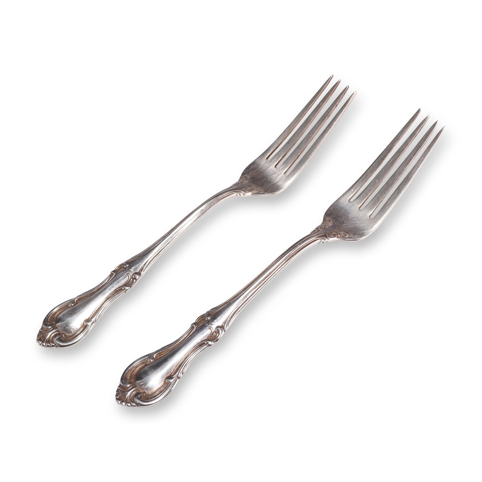 Pair of International Sterling Forks, Joan of Arc (1 of 3)