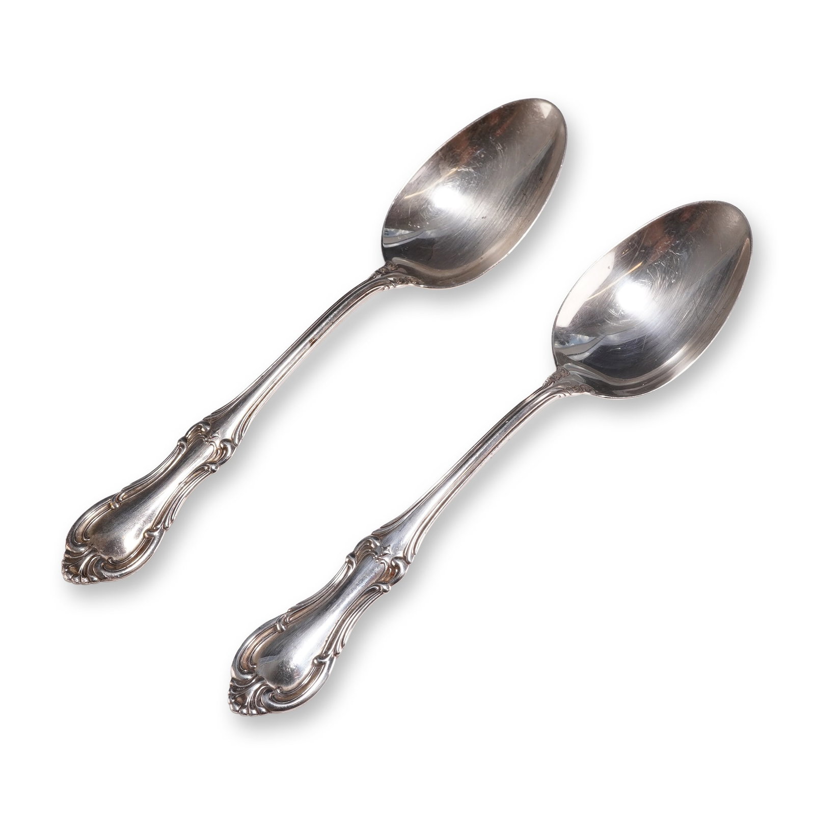 Pair of International Sterling Spoons, Joan of Arc (1 of 3)