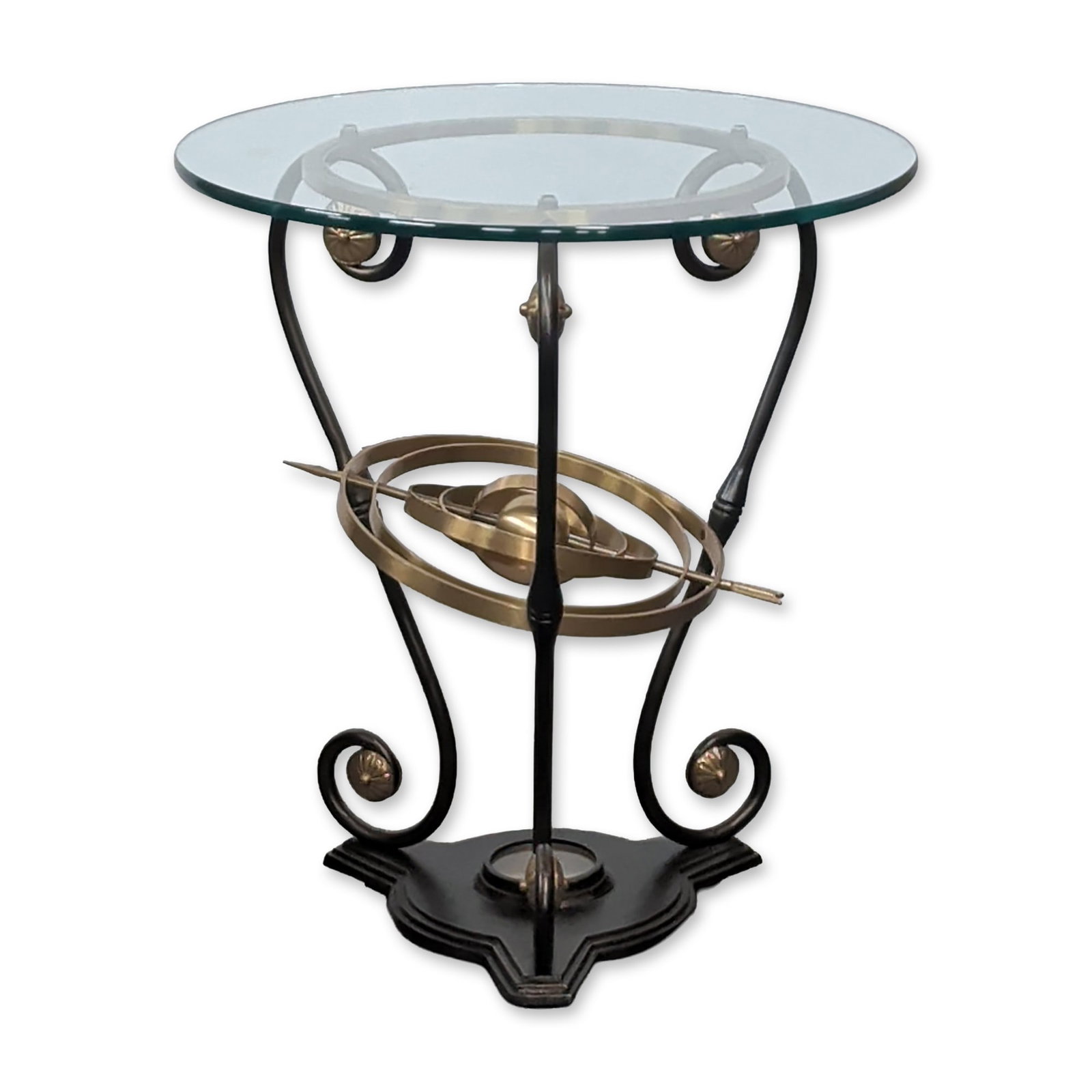 Maitland-Smith Style Armillary Accent Table (1 of 6)