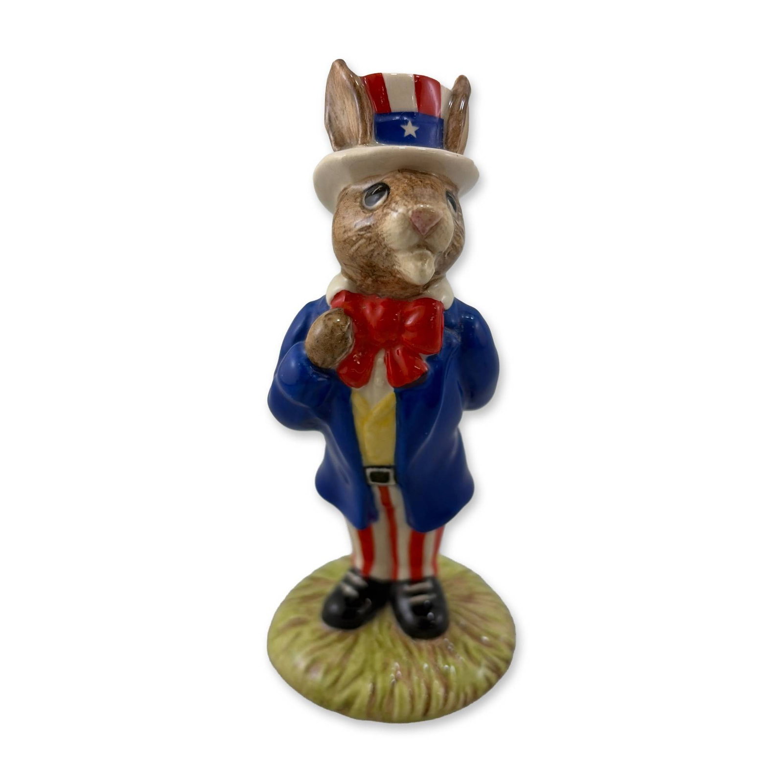 Royal Doulton Uncle Sam Bunnykins Ceramic Figurine DB50 (1 of 4)