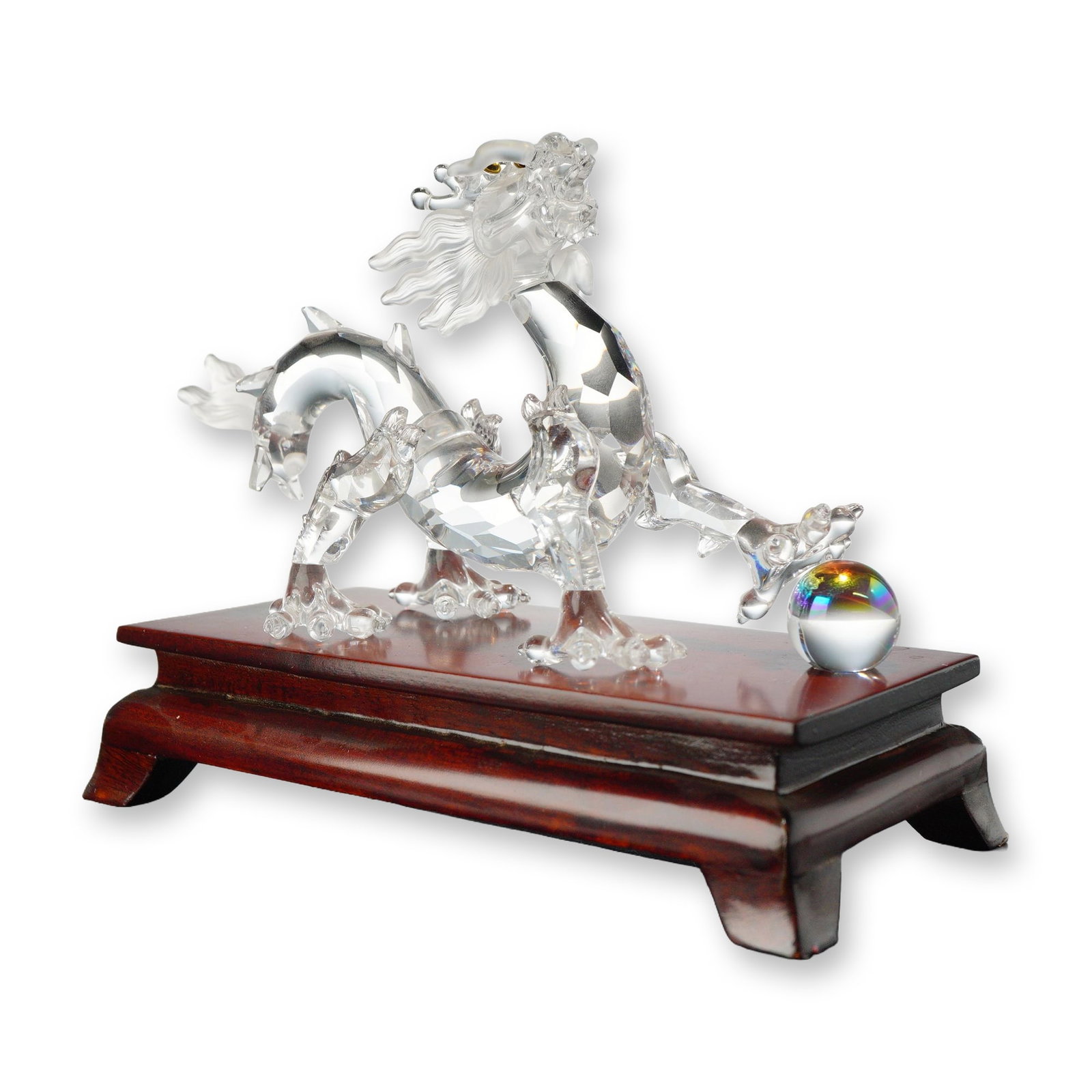 Swarovski Crystal Zodiac Dragon Figurine with Base (1 of 4)
