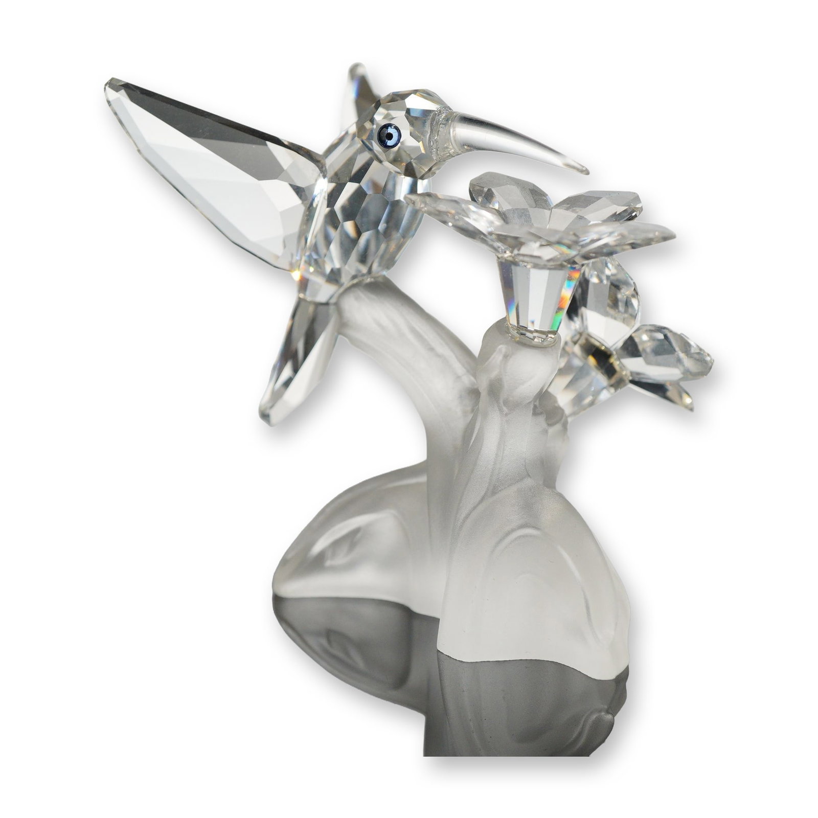 Swarovski Silver Crystal Hummingbird Figurine (1 of 5)