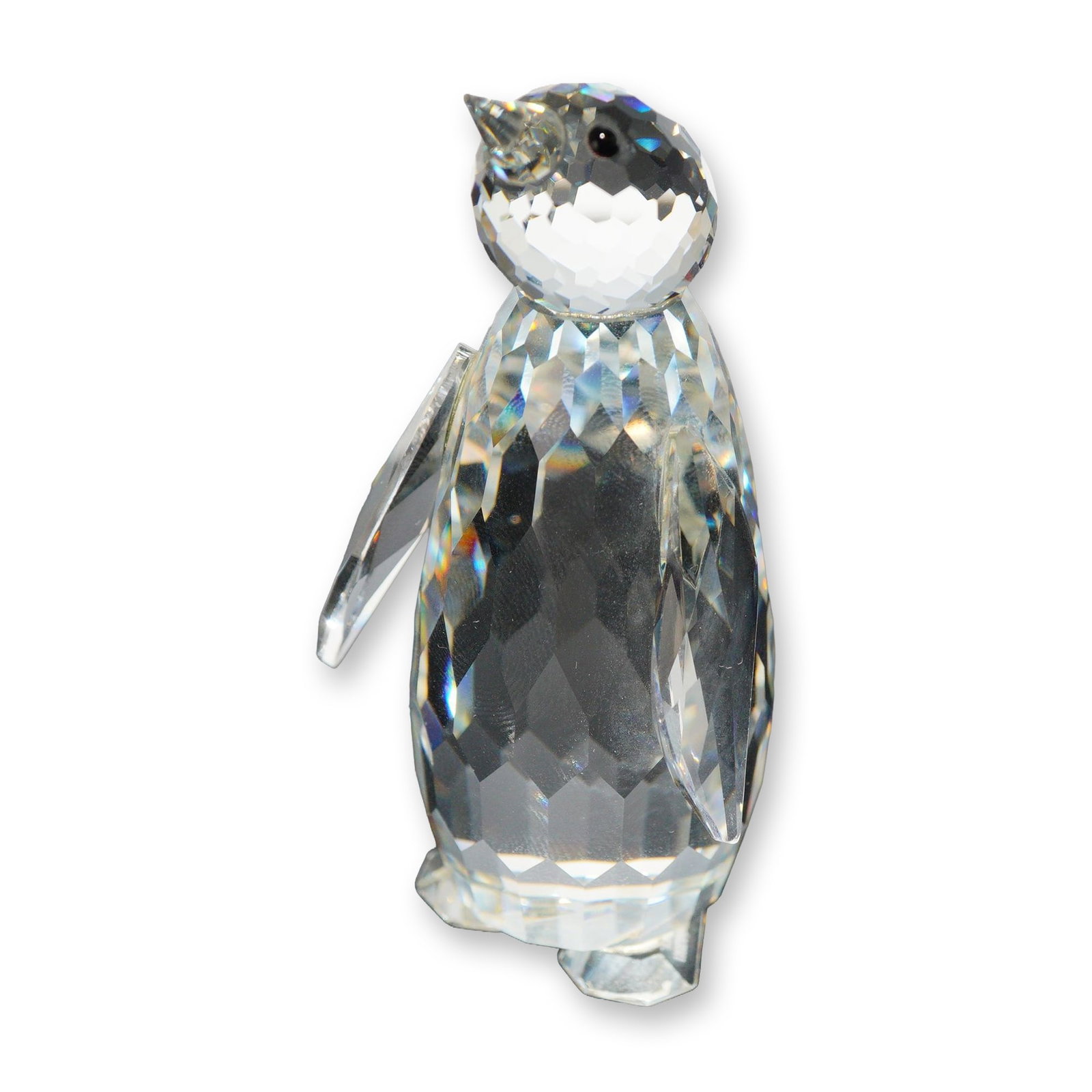 Swarovski Silver Crystal Penguin Large Figurine (1 of 5)