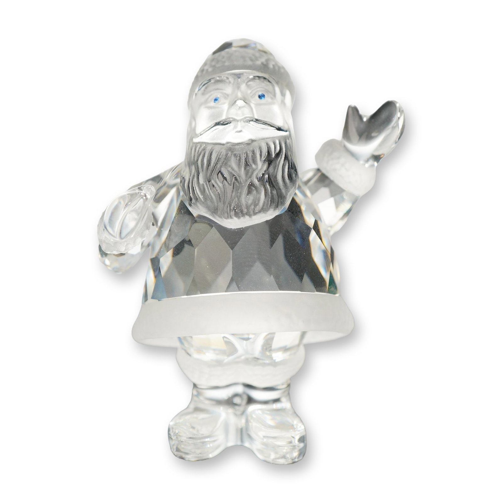 Swarovski Silver Crystal Santa Claus Figurine (1 of 5)