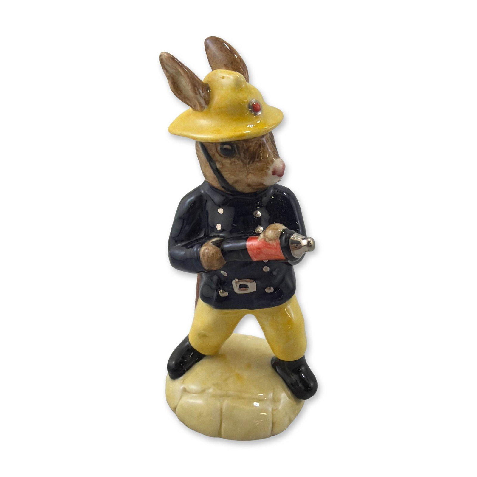 Royal Doulton Fireman Bunnykins DB 75 Figurine (1 of 4)