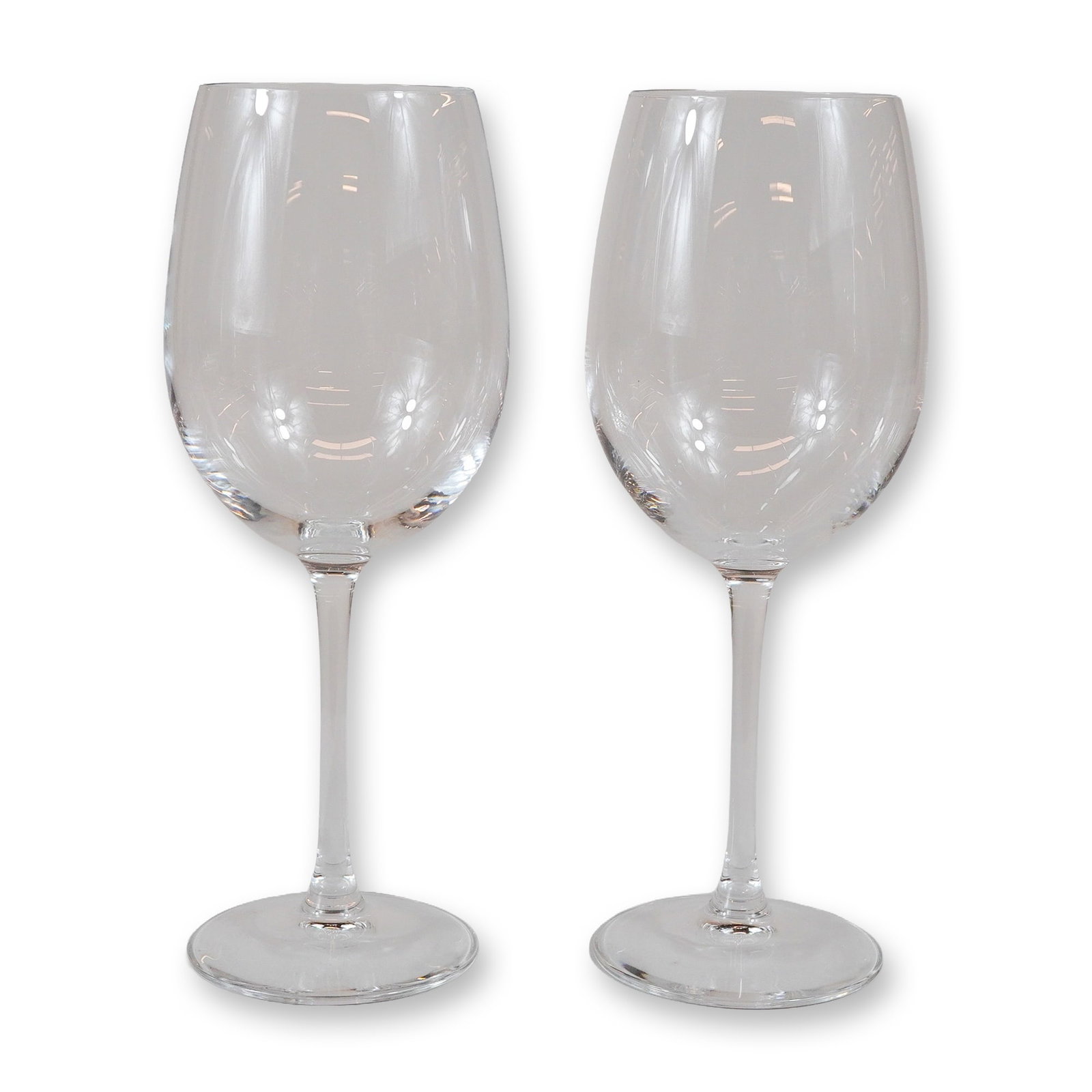 A Pair of Riedel 2pc Clear Crystal Wine Glasses (1 of 3)