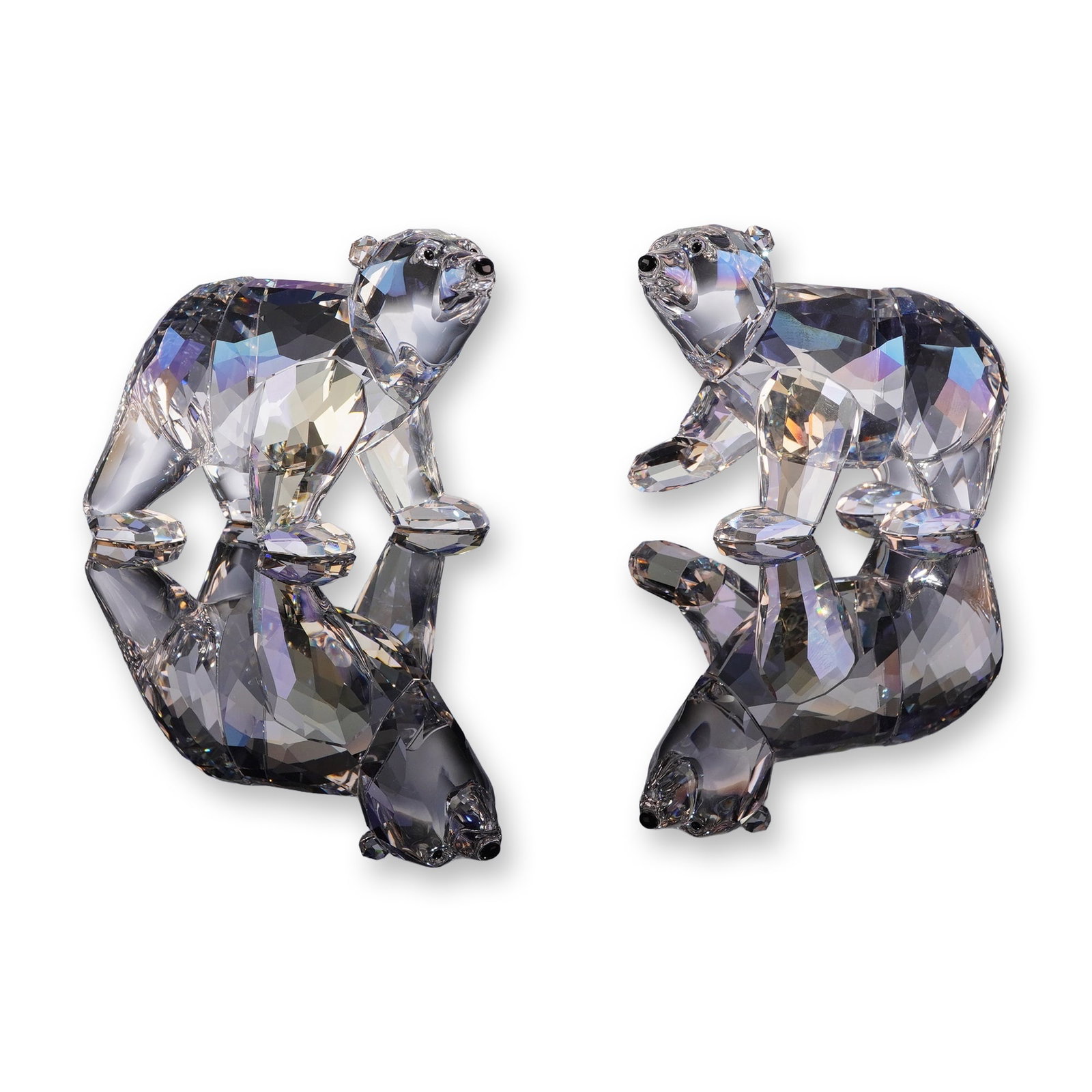 Swarovski Crystal SCS 2011 Annual Edition Figurine Set, Polar Bear Cubs (1 of 5)