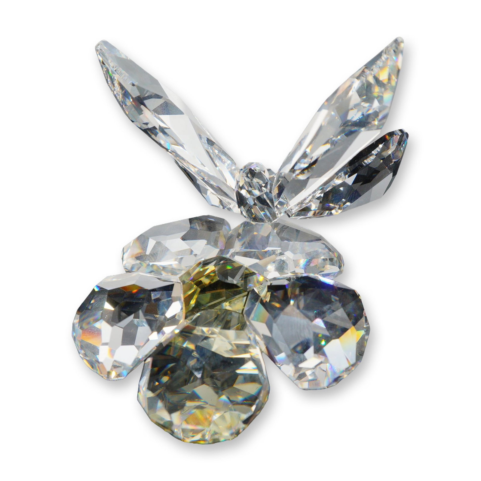Swarovski Crystal Butterfly on Flower Figurine (1 of 5)