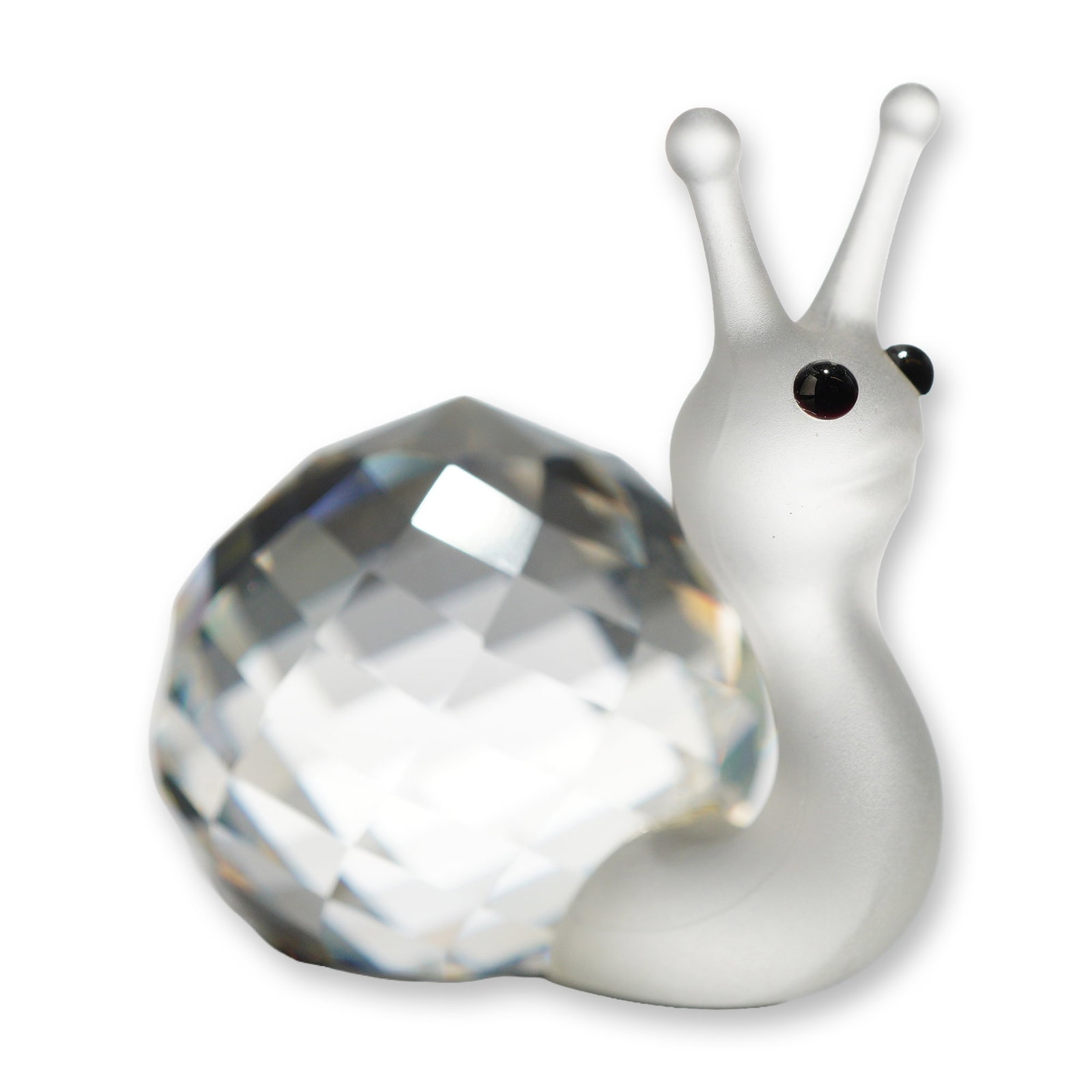 Swarovski Silver Crystal Snail Figurine (1 of 4)