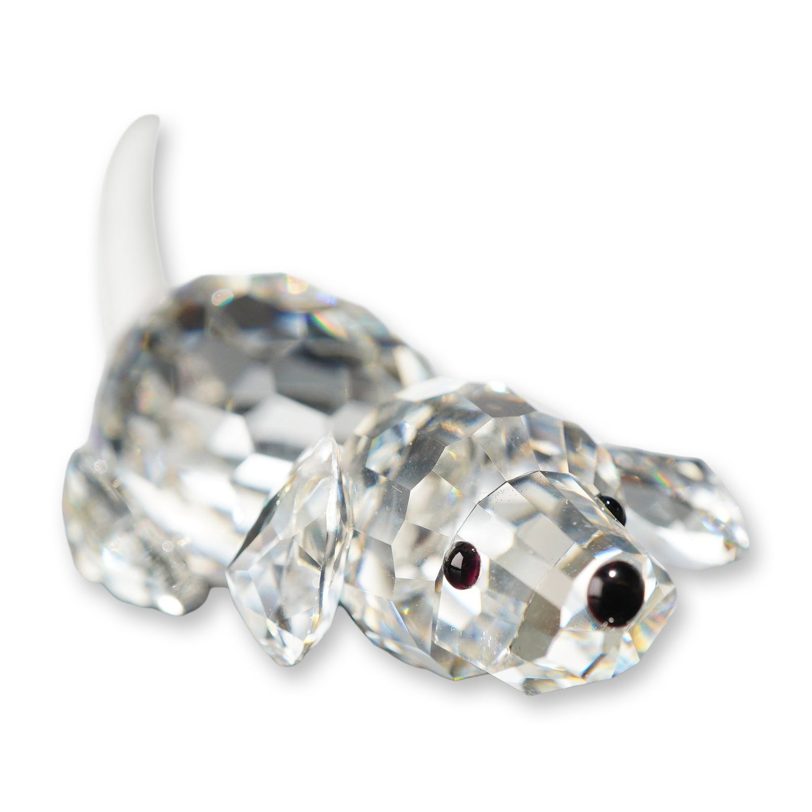 Swarovski Crystal Beagle Puppy Playing Figurine (1 of 5)