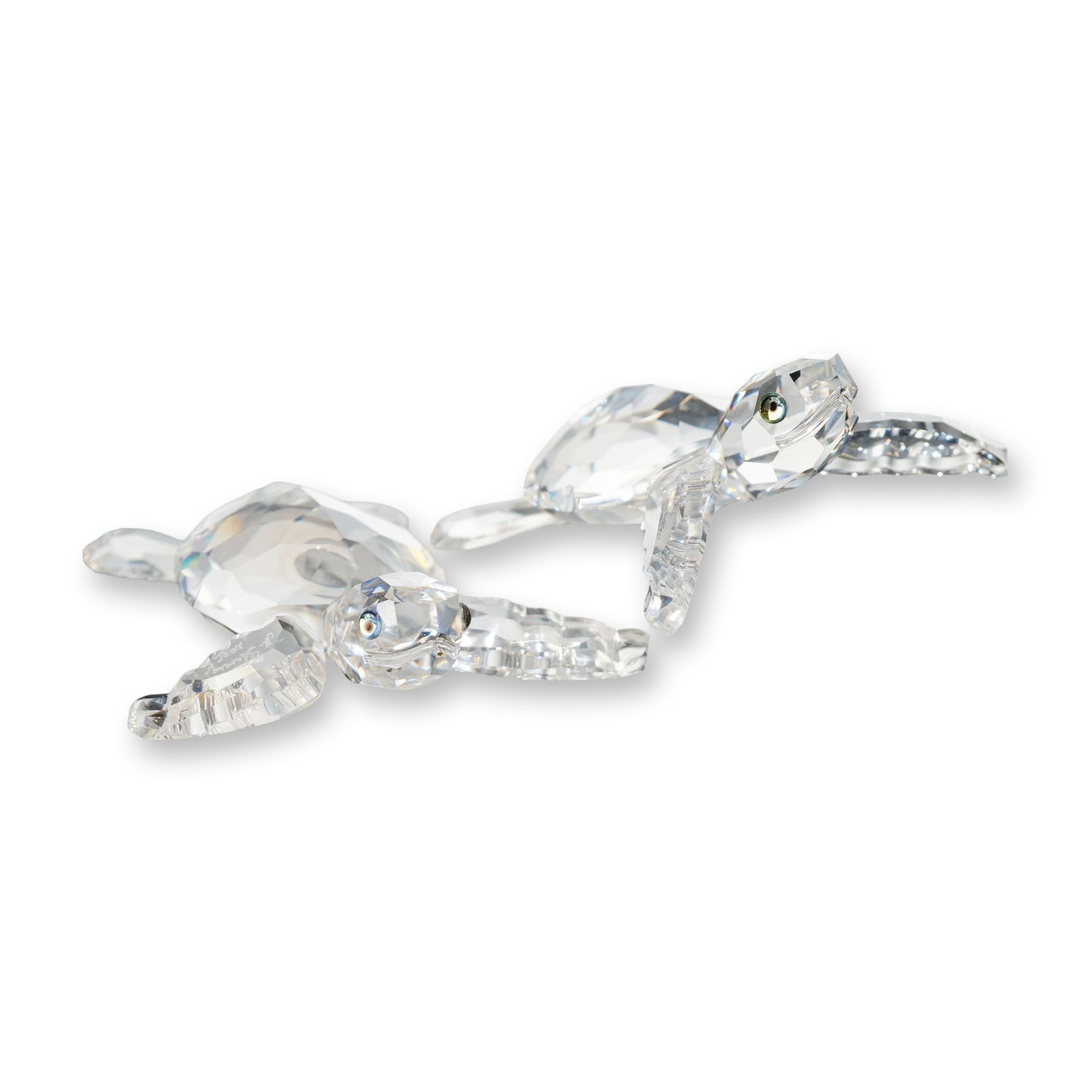 Swarovski Crystal Figurine, Baby Sea Turtles (1 of 4)