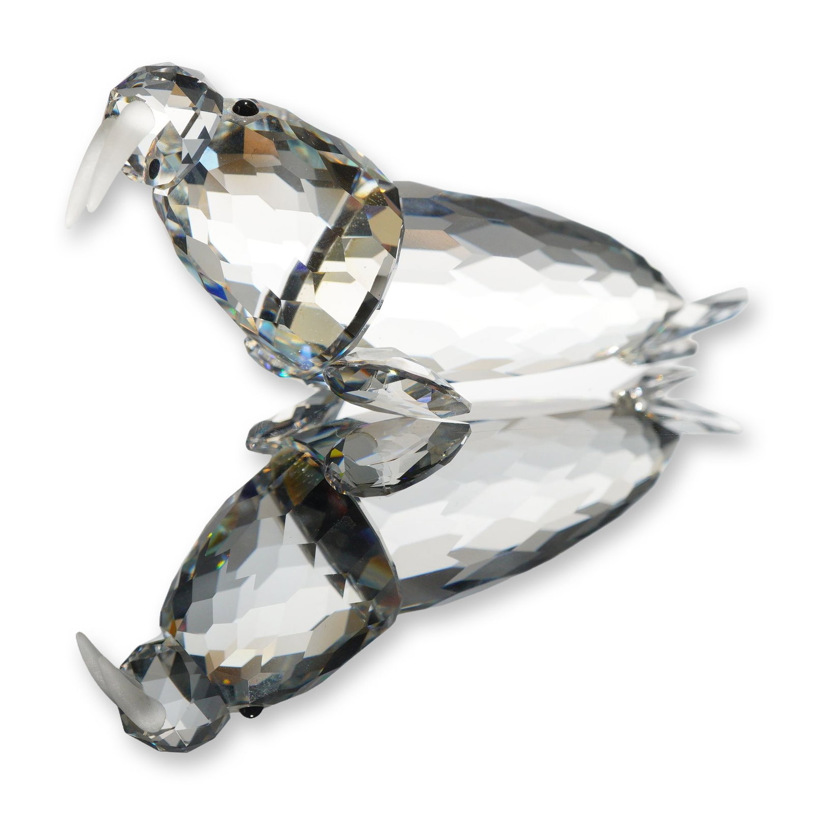 Swarovski Silver Crystal Walrus Figurine (1 of 5)