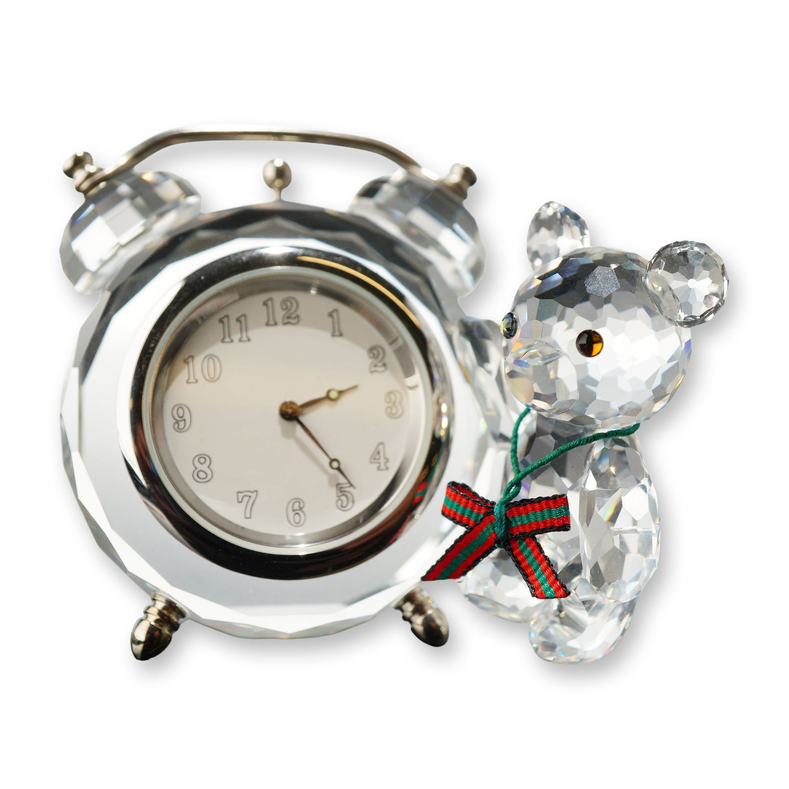 Swarovski Crystal Kris Bear Table Clock (1 of 5)