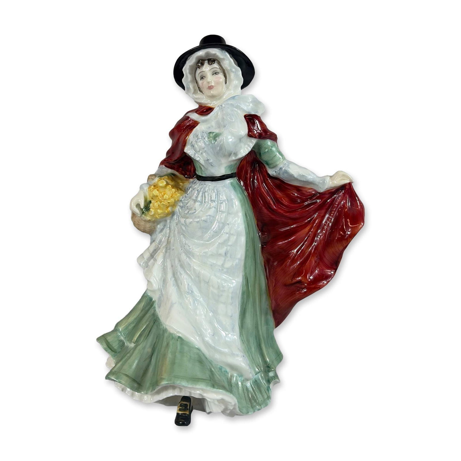 Royal Doulton Bone China Figurine Ladies of the British Isles Wales HN3630 (1 of 3)