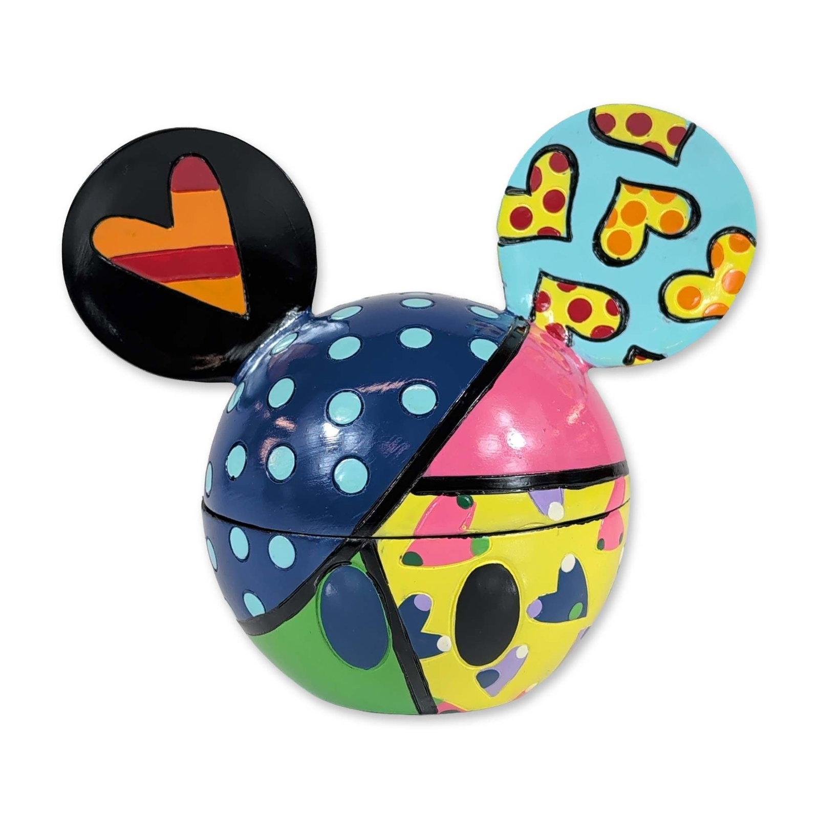 Disney by Britto Mickey Mouse Ears Sweetheart Covered Box (1 of 5)