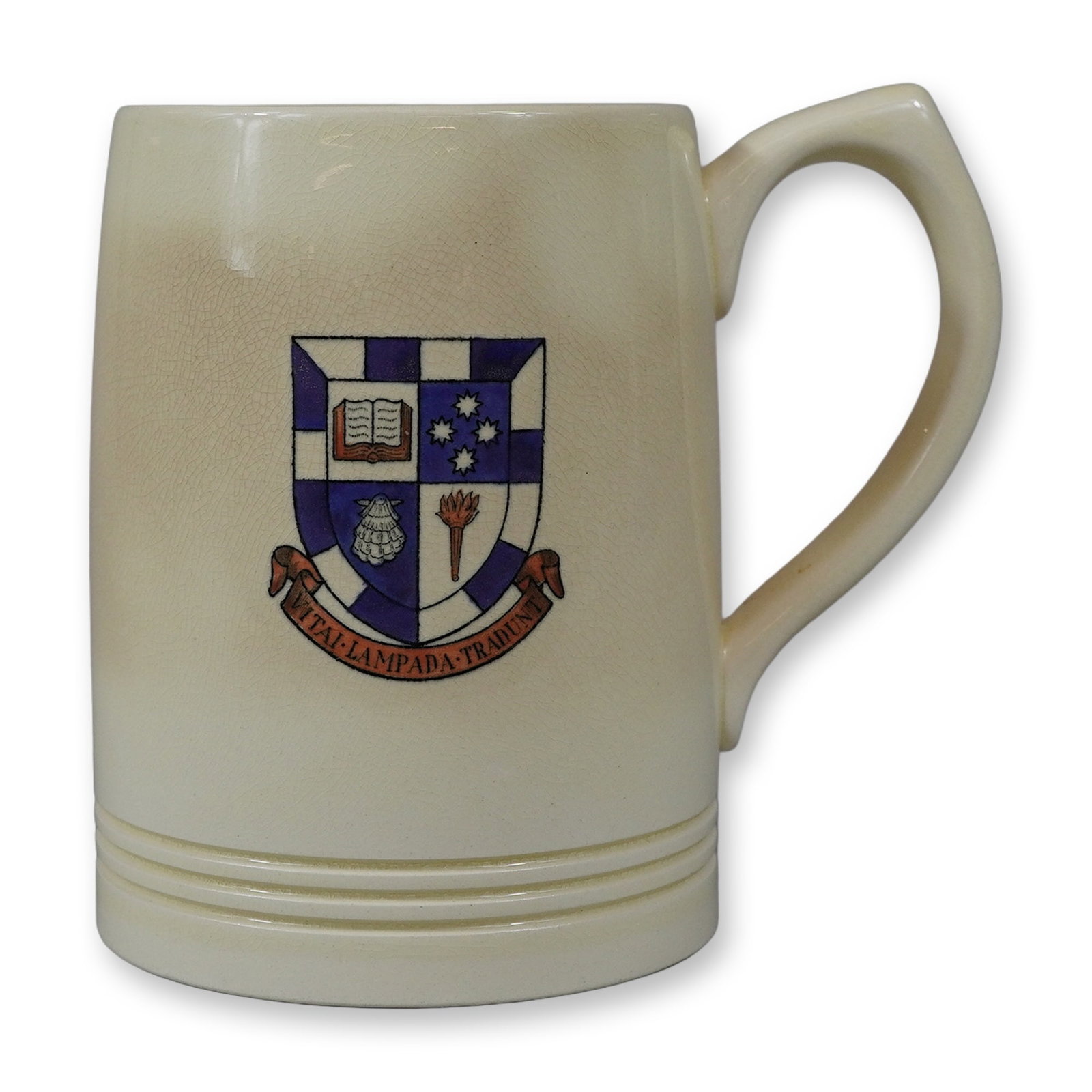 Keith Murray for Wedgwood Ceramic Armorial Mug Sydney Grammar School (1 of 3)