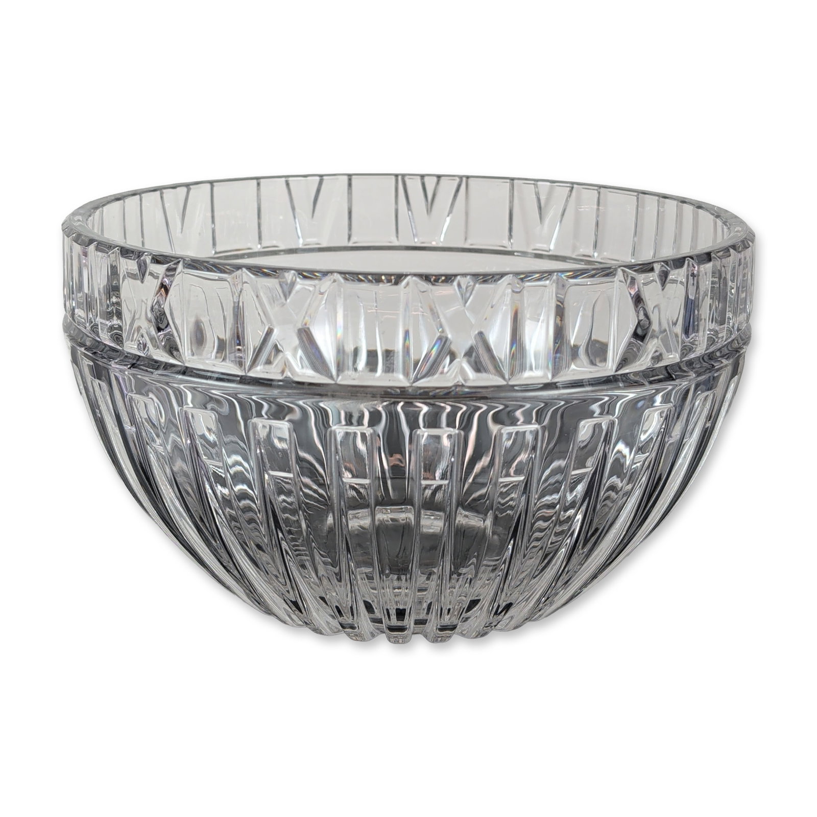 Tiffany & Co. Crystal Atlas Centerpiece Bowl (1 of 6)