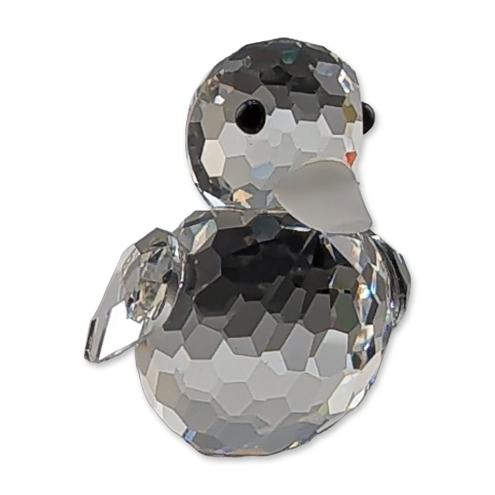 Swarovski Silver Crystal Mini Standing Duck Figurine (1 of 4)