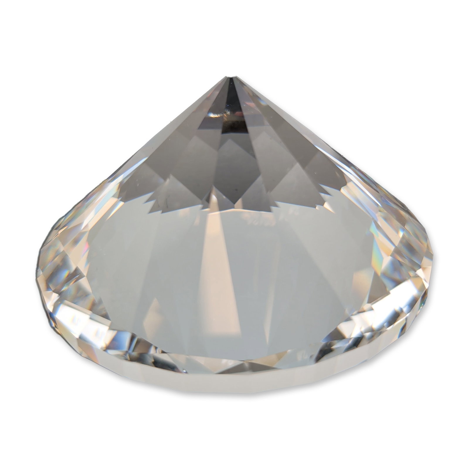 Swarovski Silver Crystal Chaton Paperweight (1 of 4)